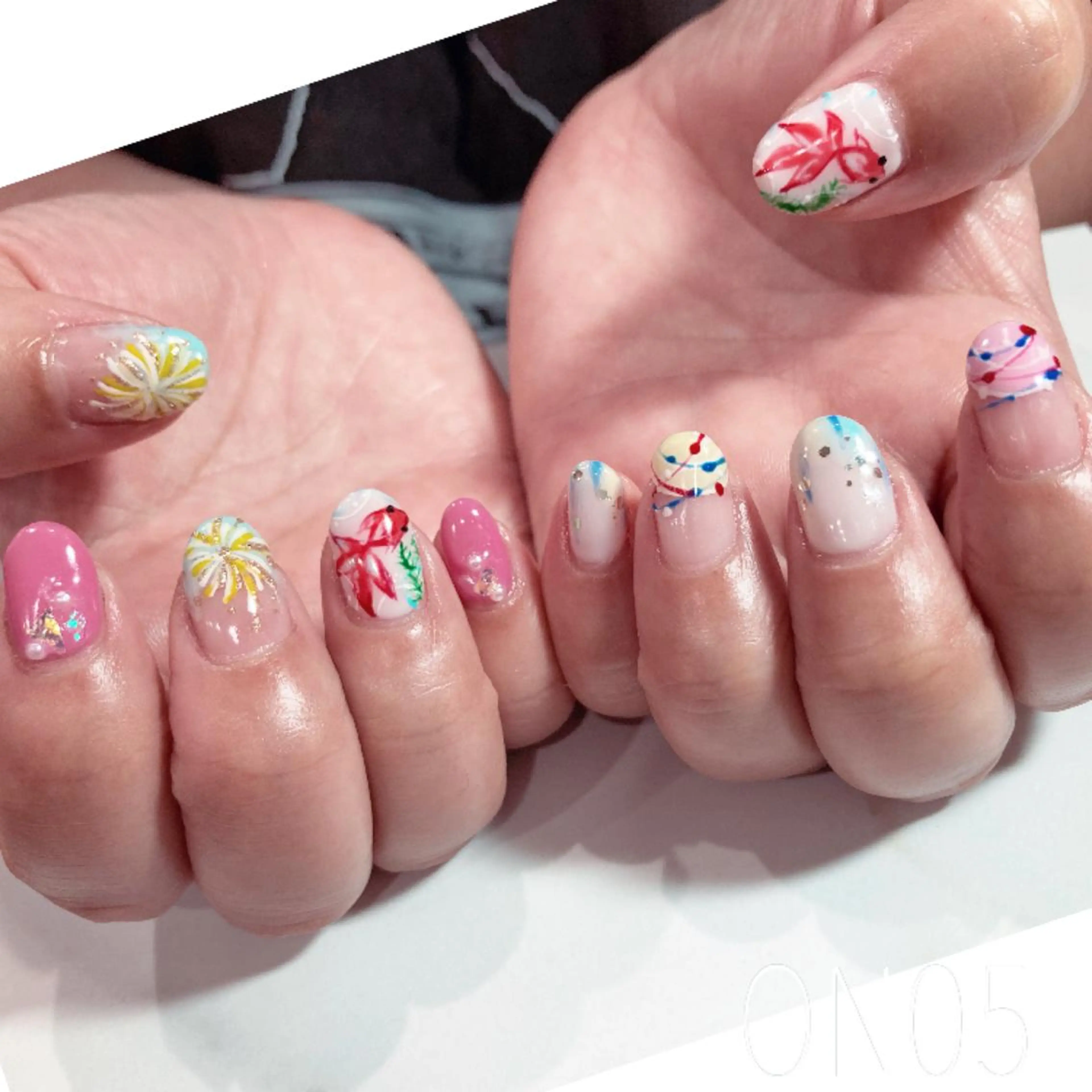 ネイル 園 寛子 （ネイリスト）のネイルデザイン