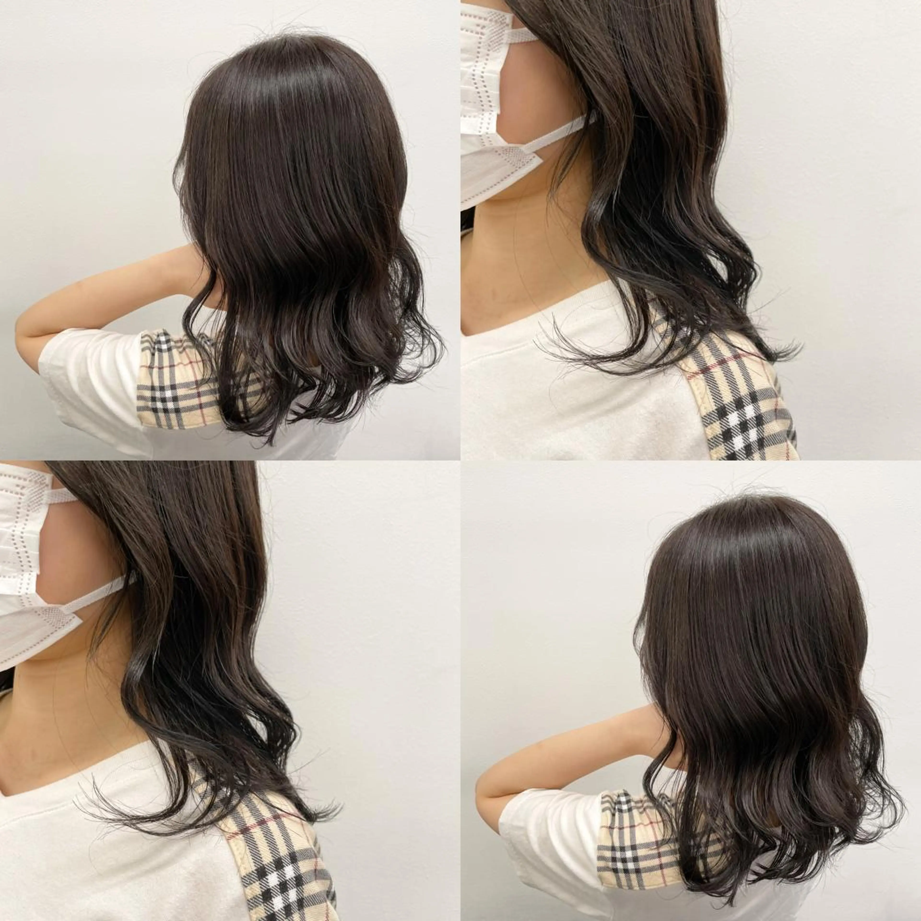 ミディアム カラー ヘアアレンジ 🫧暗髪/ハイトーン 🫧RYUTA🫧のヘアスタイル