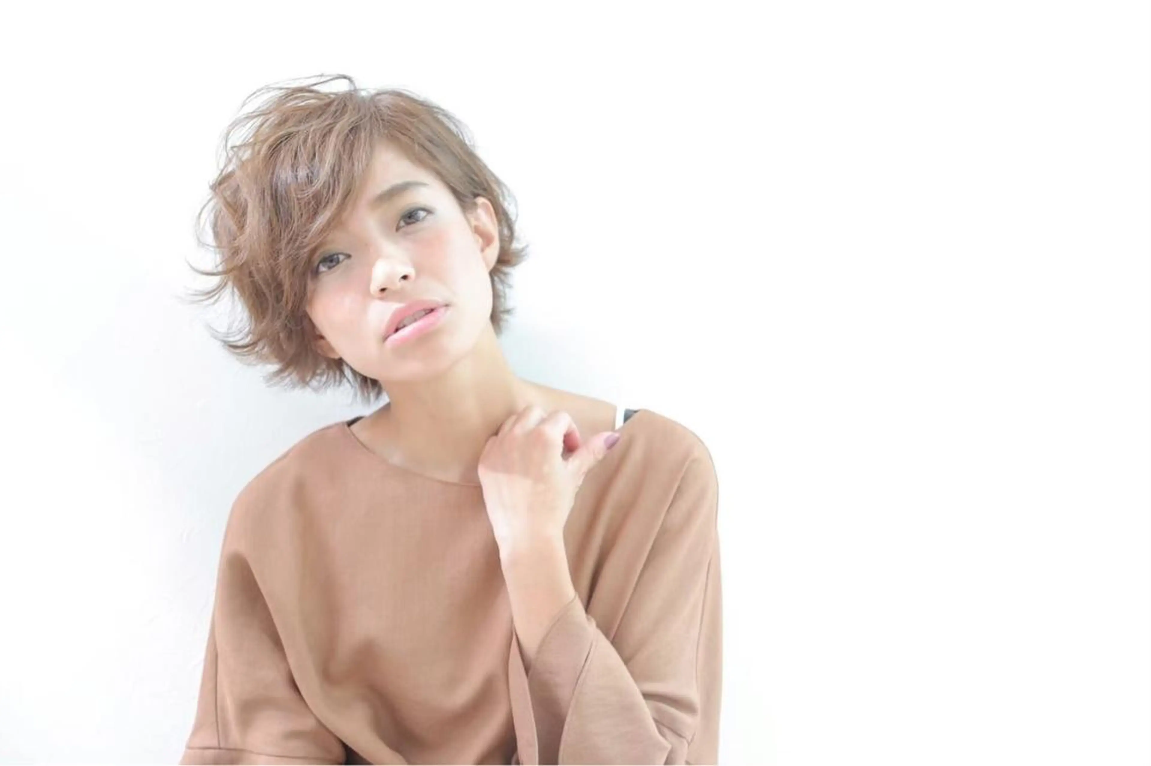 ショート LEVIJU hair所属・韓国ヘア🕊村上 ののこ🕊のヘアスタイル