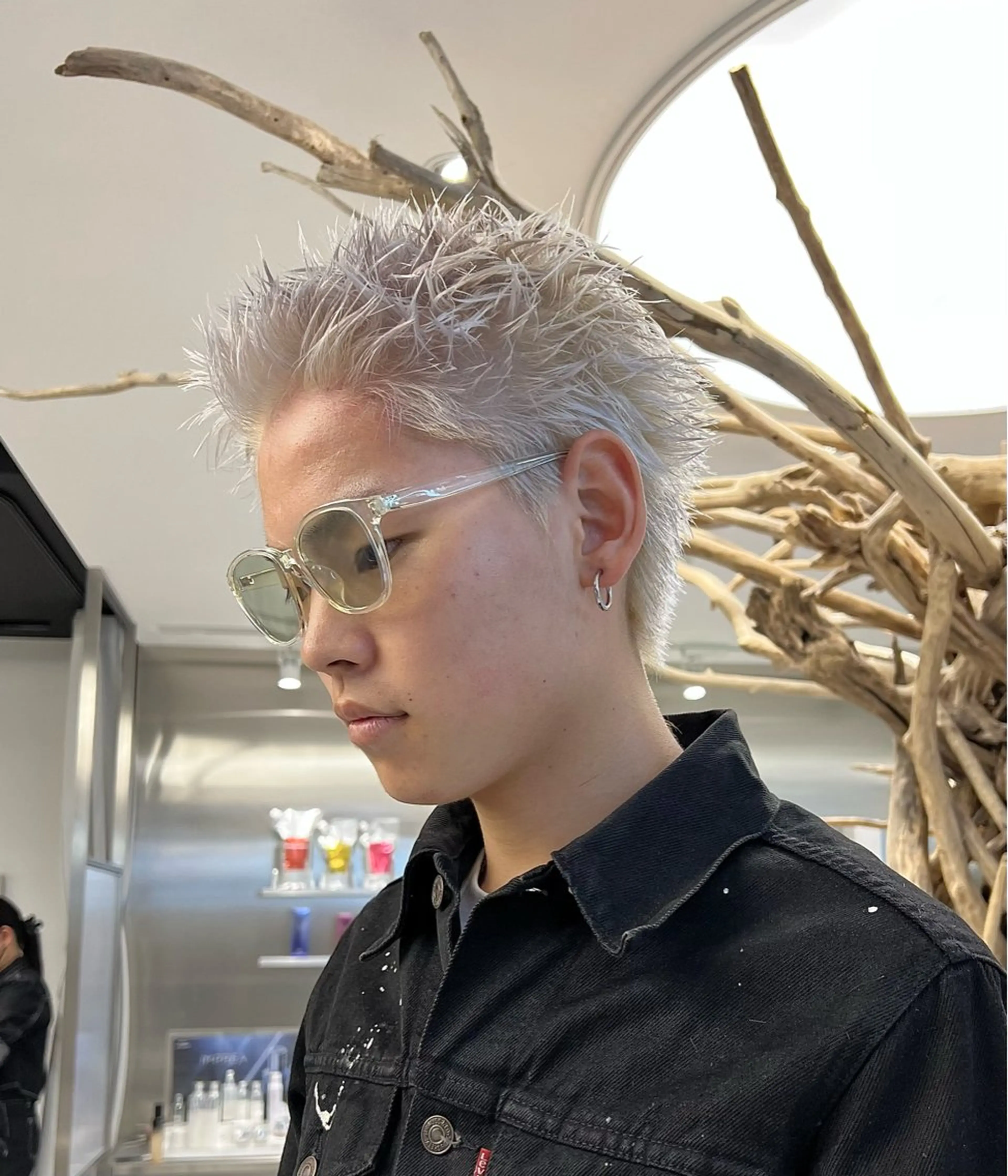 ショート カラー メンズ 【圧倒的センス】 まる/メンズカラーのヘアスタイル