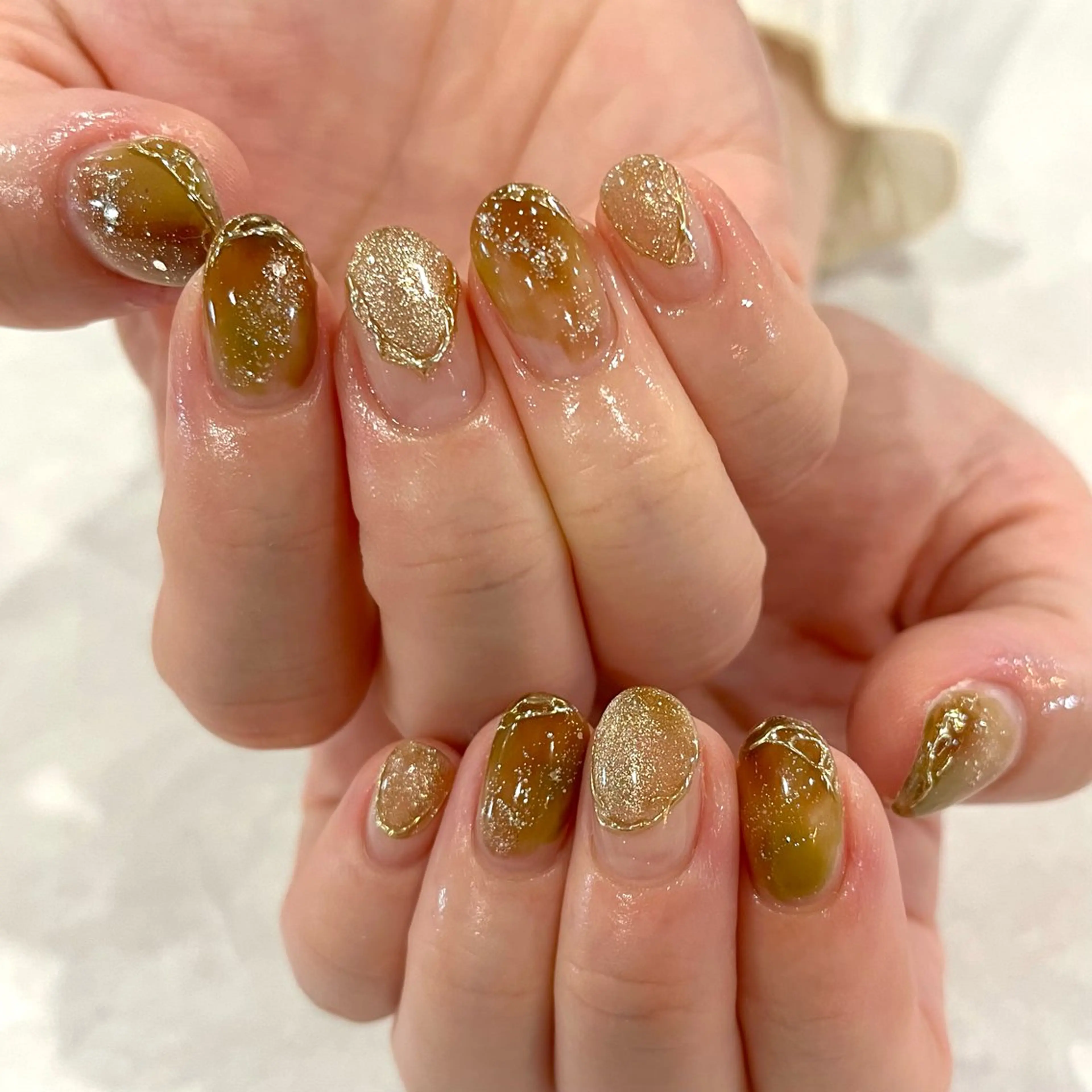 ネイル ハンドネイル Cleo伏見店🌿 Momokaのネイルデザイン