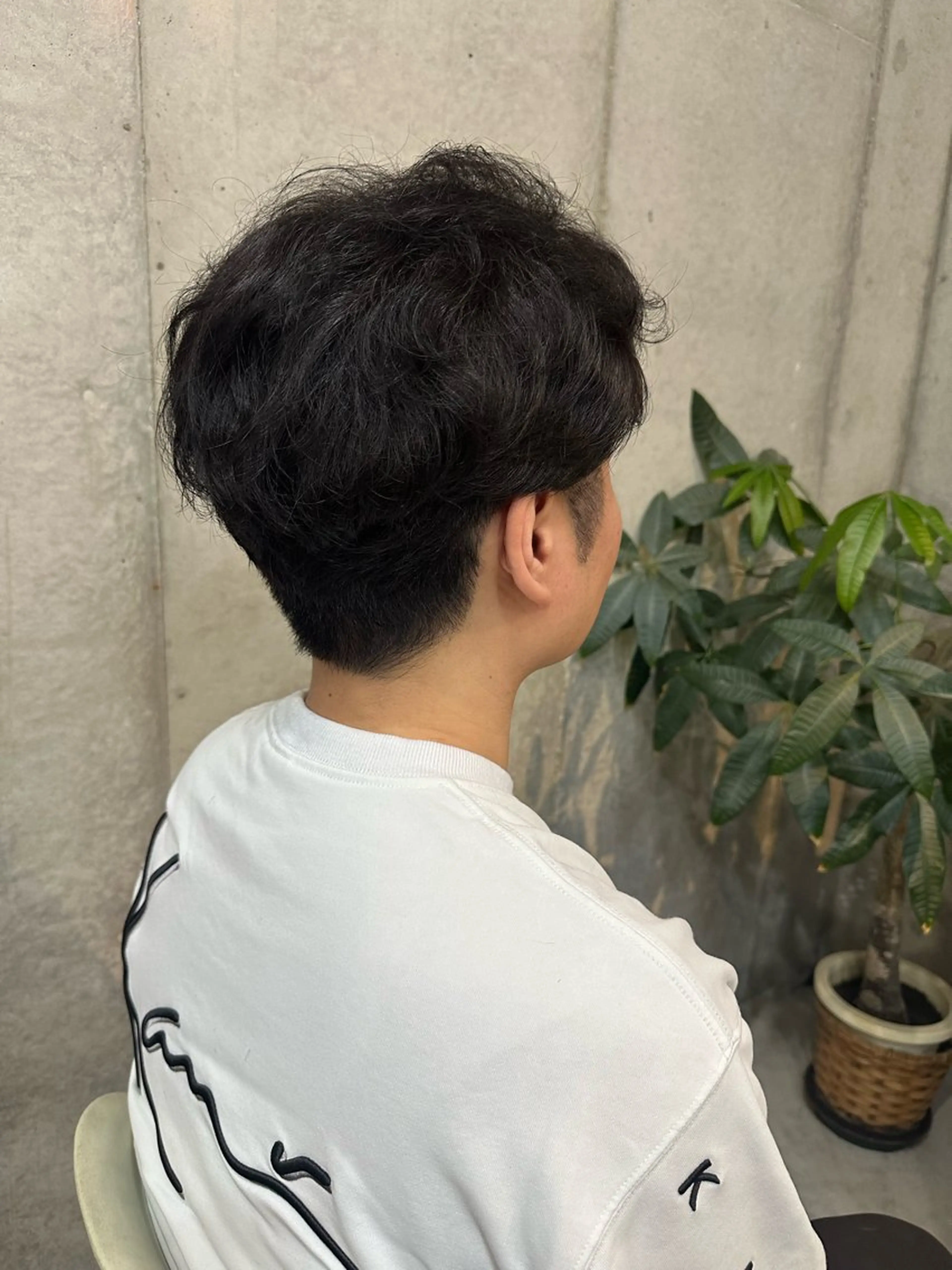 カット、ワンカラー【メンズ】の写真