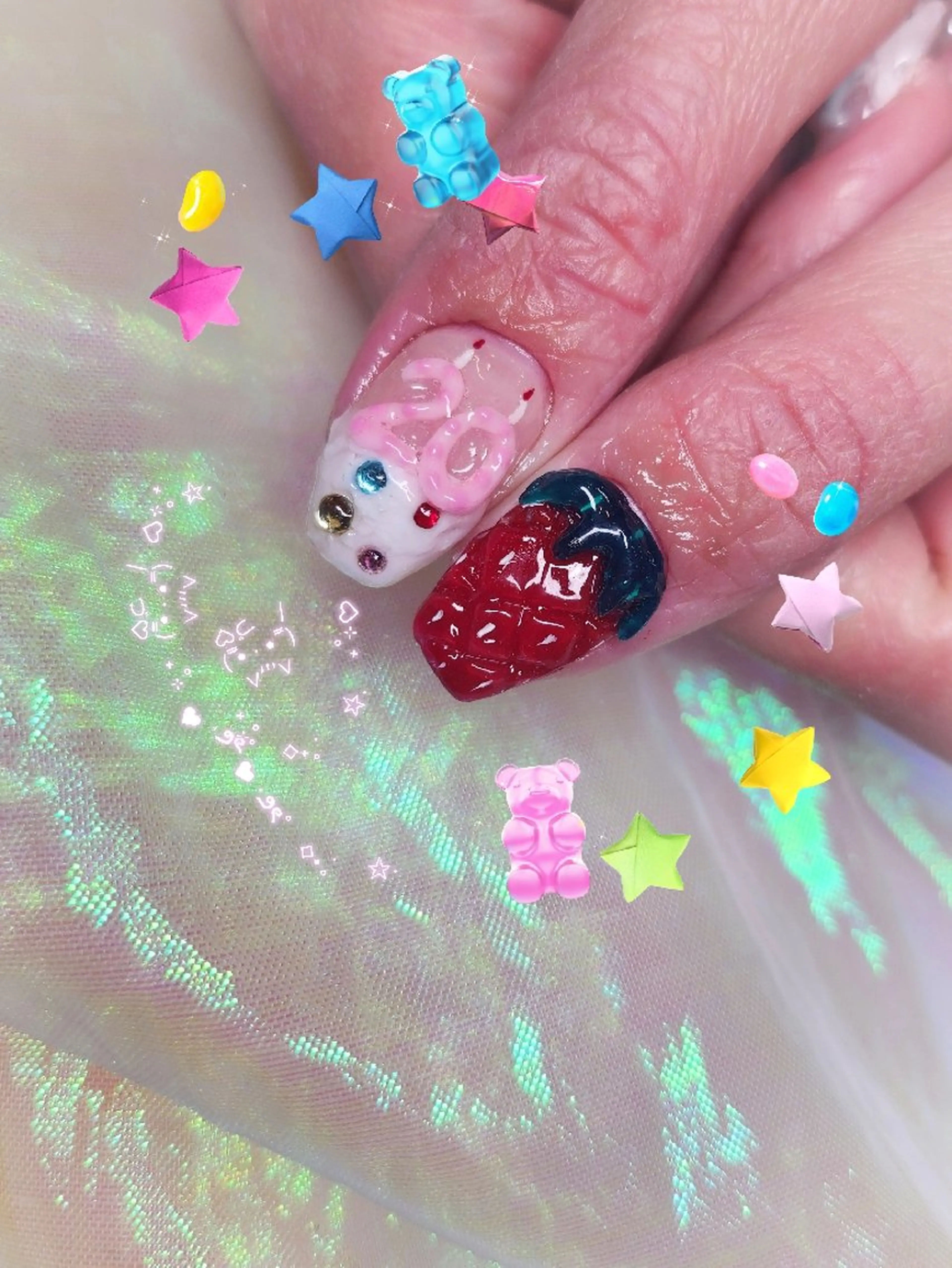 ネイル ハンドネイル 💜bora .のネイルデザイン