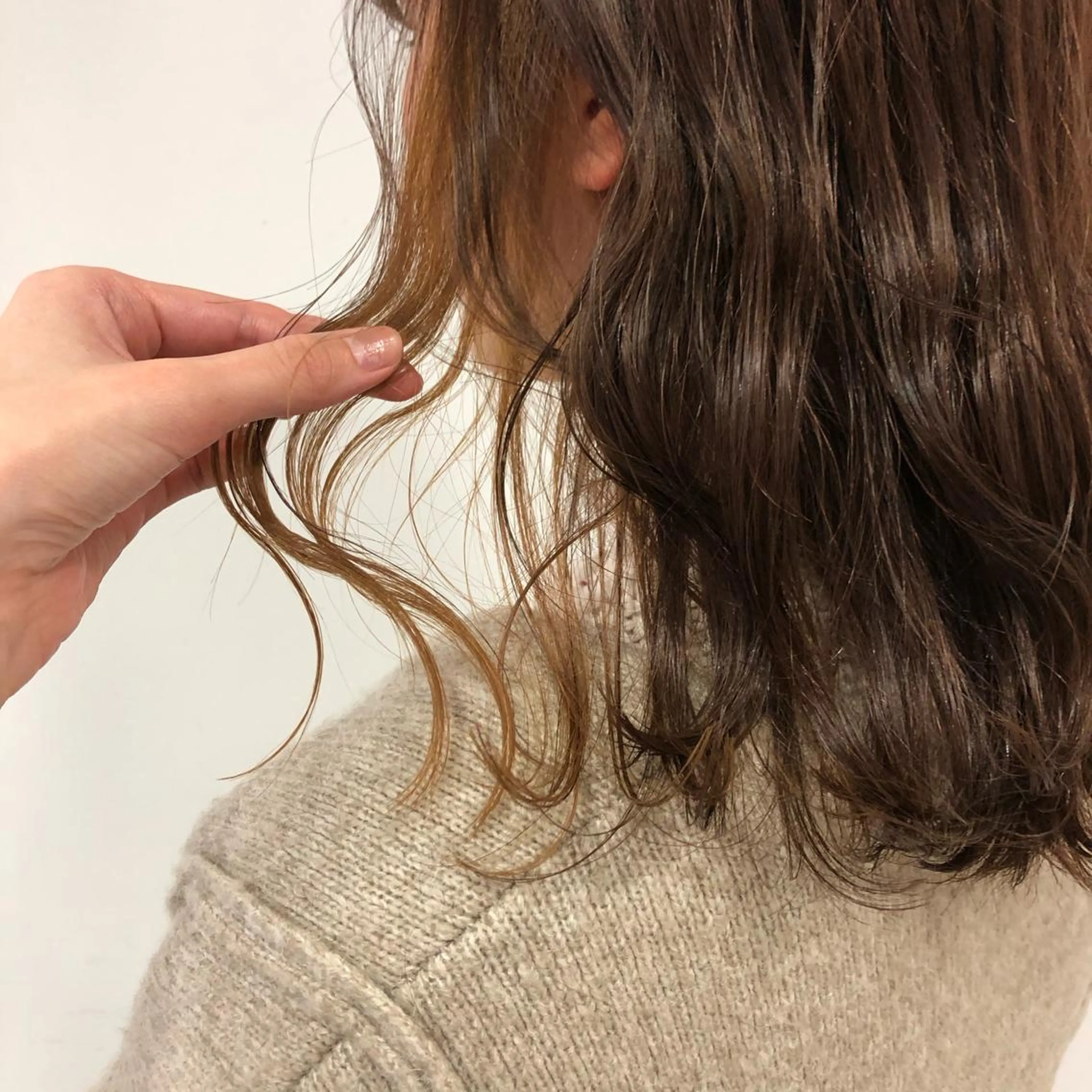 ロング カラー GLROW haruhiのヘアスタイル