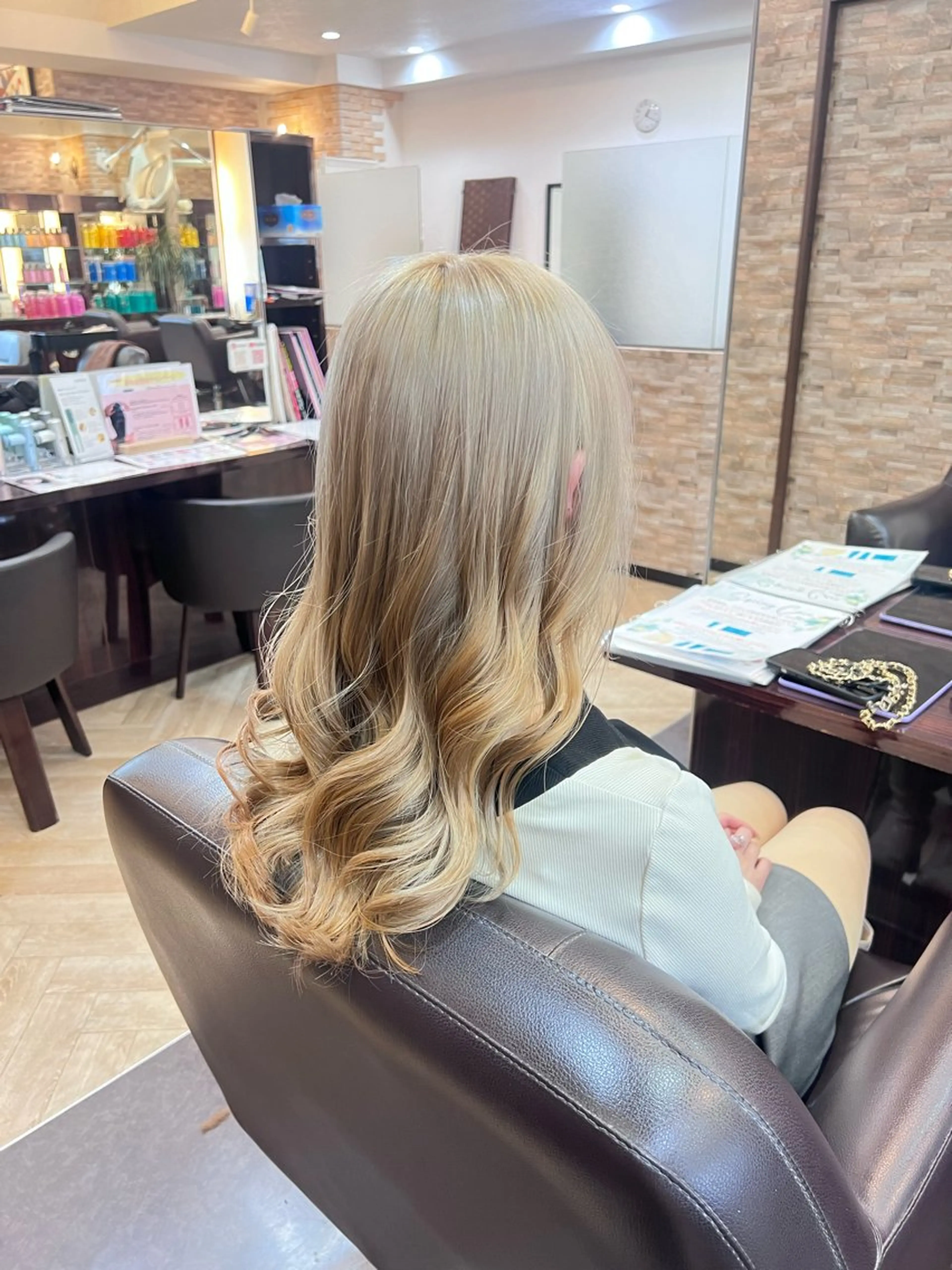 ロング 韓国風ヘア パーマご相談ください 楓(かえで)🦋のヘアスタイル