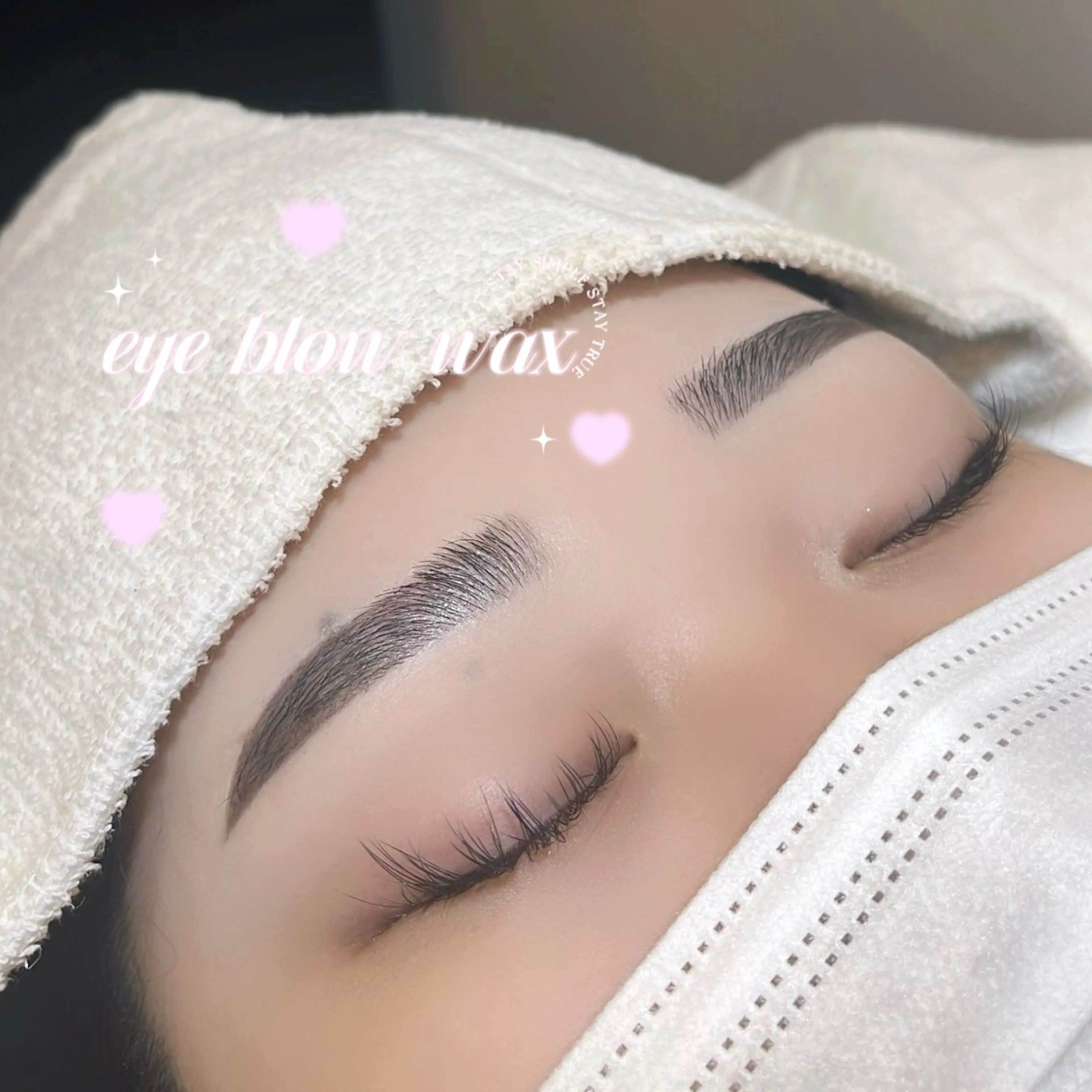 🫧ミニモ限定価格🫧当日予約🆗 美眉アイブロウWAX(メイク込み)の写真