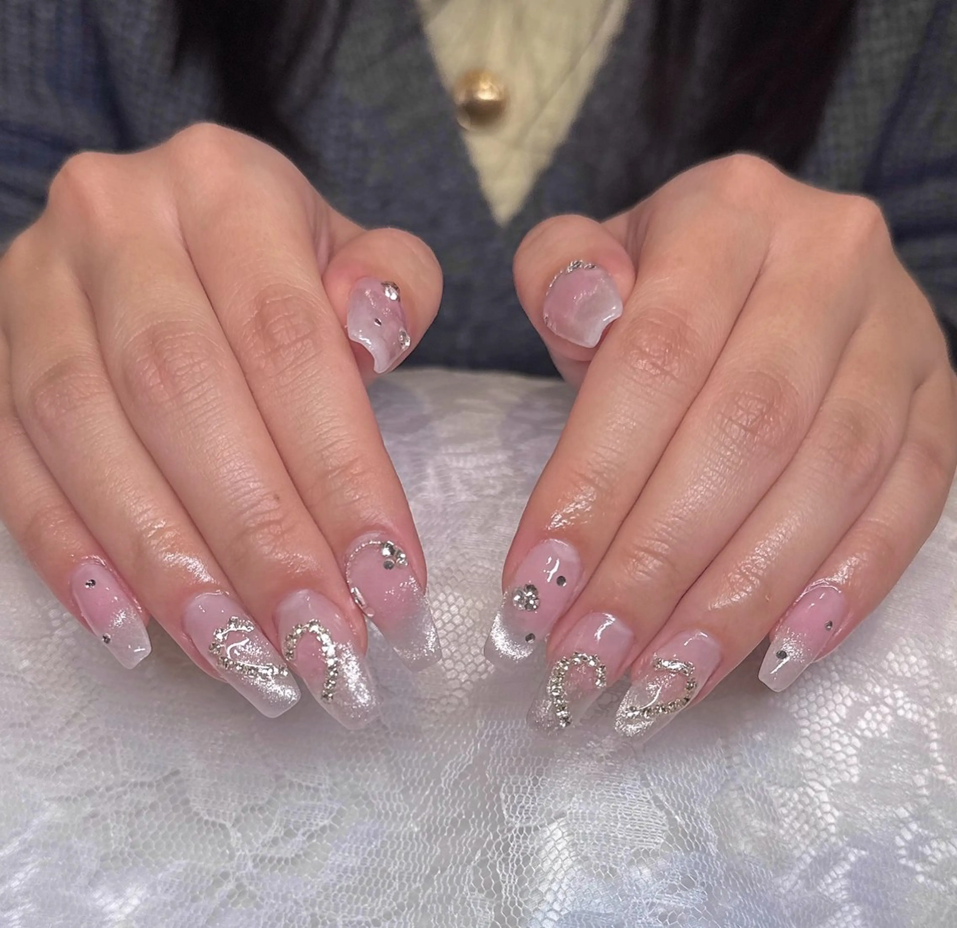 ネイル ハンドネイル ️️🤍 yuukiのネイルデザイン