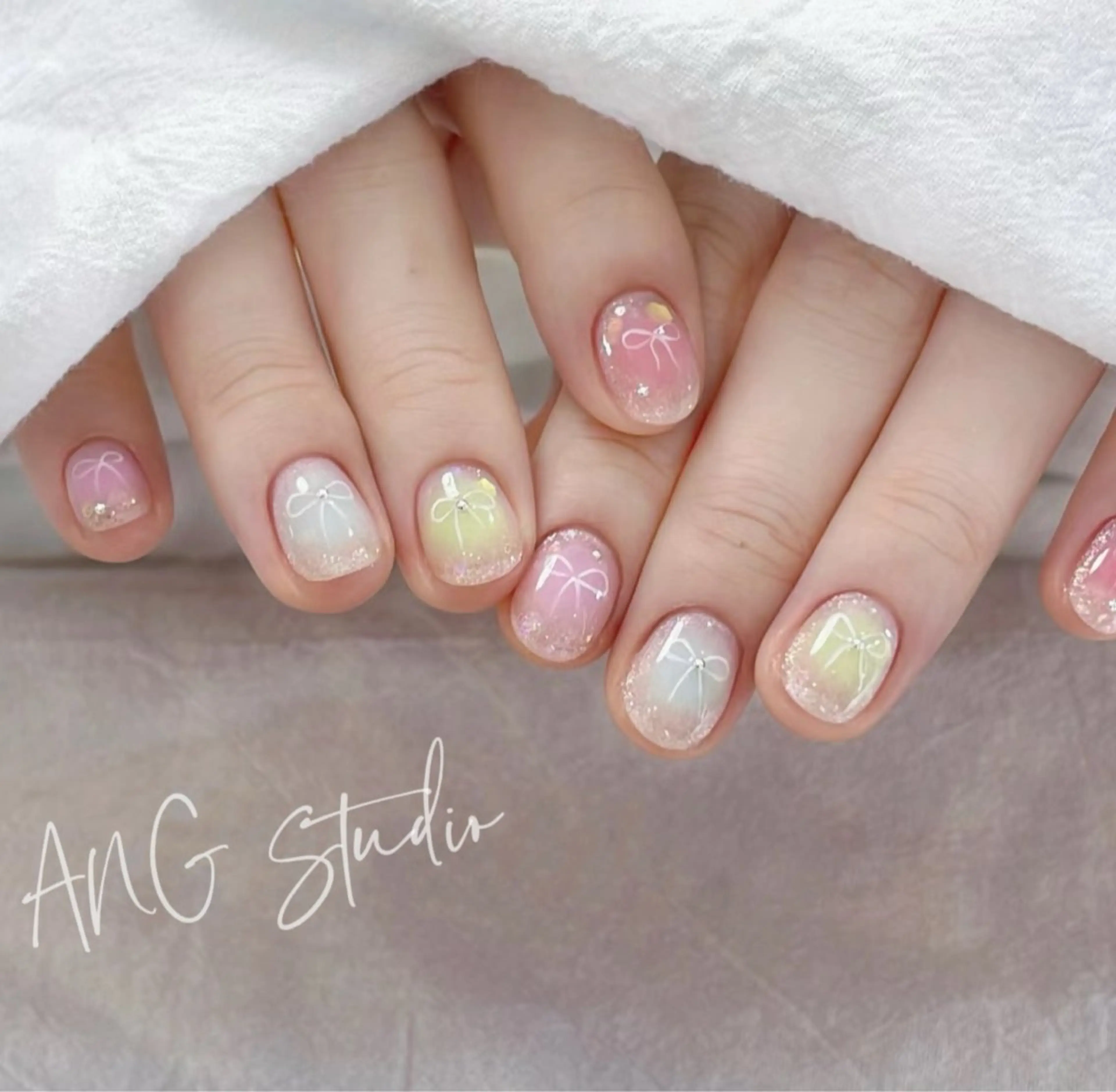ネイル ハンドネイル ハンドケア ANG Studioのネイルデザイン