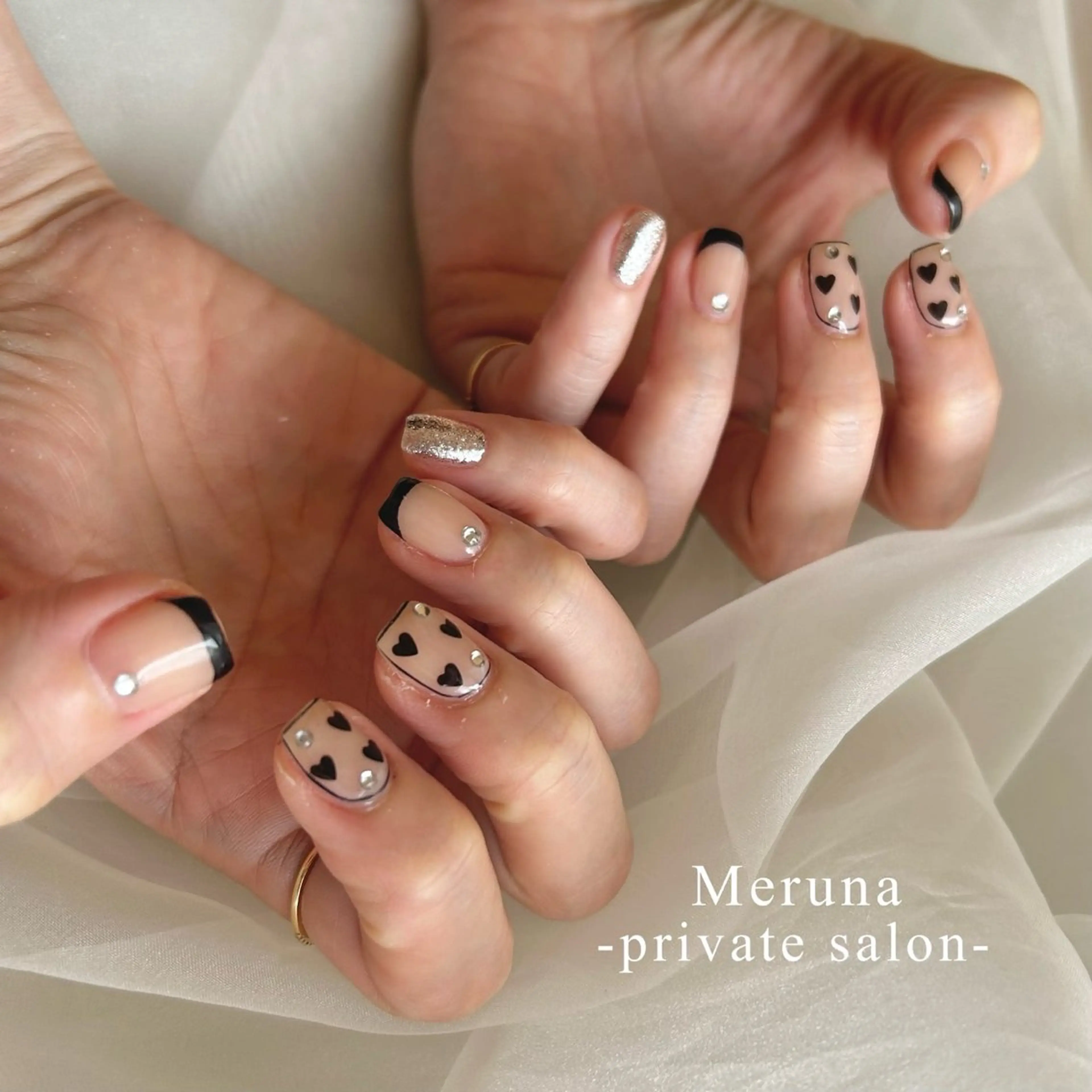 ネイル ハンドネイル Meruna .ﾒﾙｰﾅ.のネイルデザイン