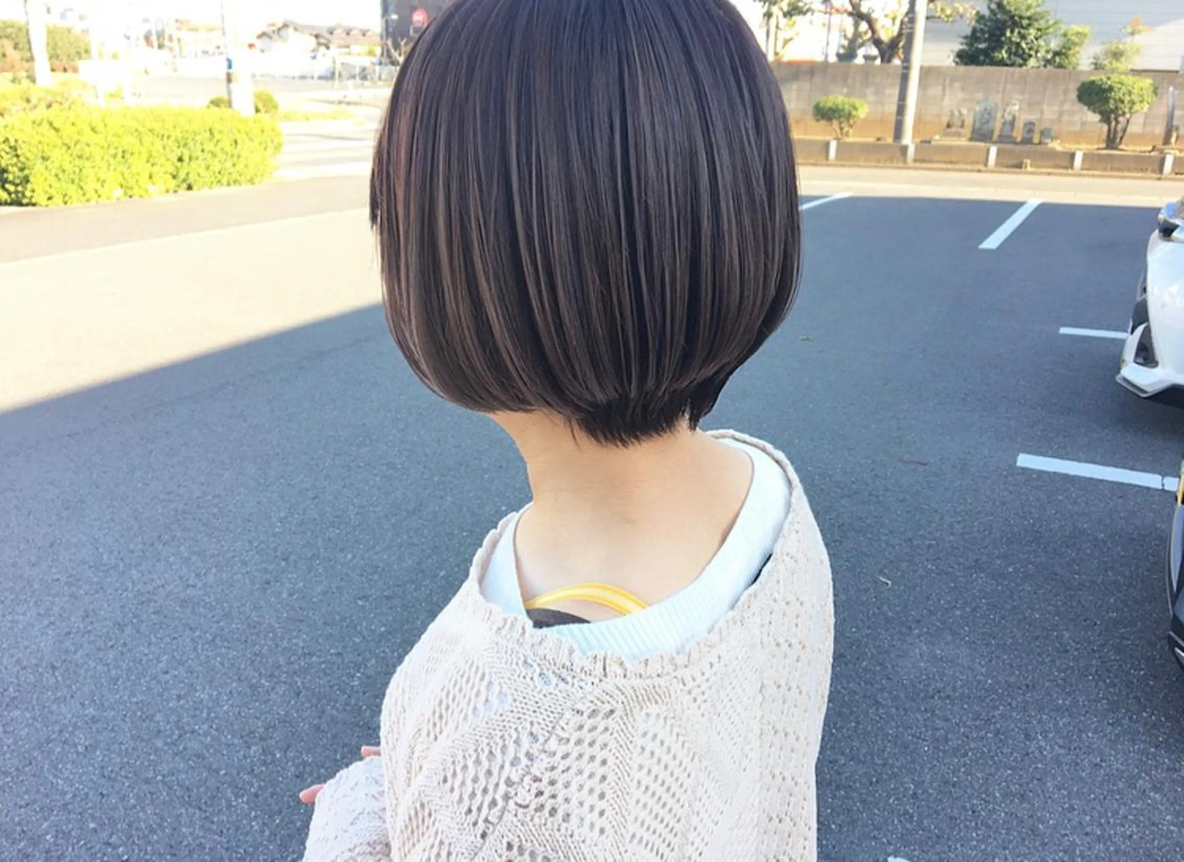 ショート カラー ショートボブ アッシュ ハイライトカラー ラベンダーカラー ラベンダーアッシュ カット ヘアカラー トリートメント 鈴木 翔梧のヘアスタイル