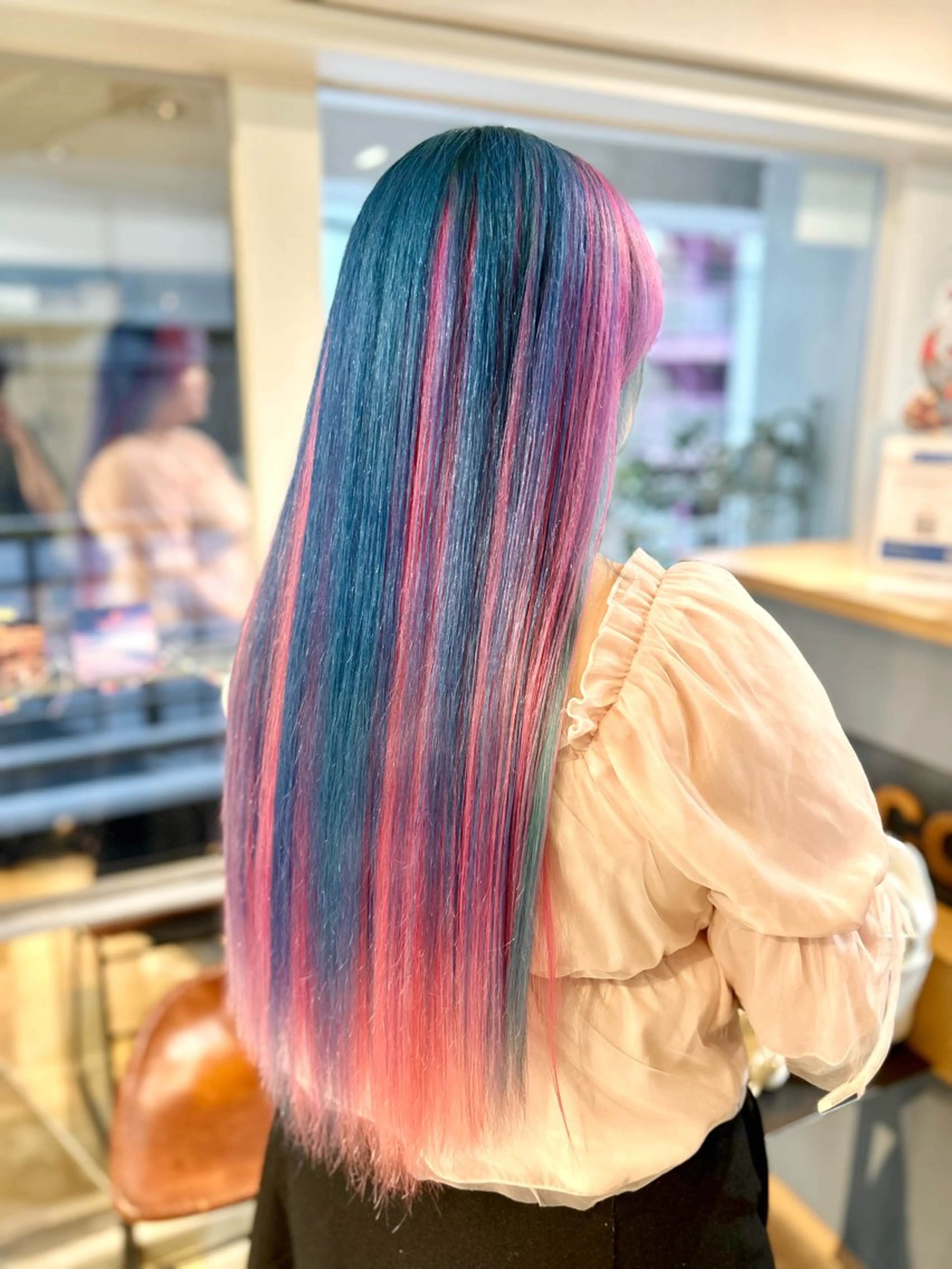 ロング ヘアカラー 🤎指名No.1ハイ トーン🤎日向花🤎のヘアスタイル