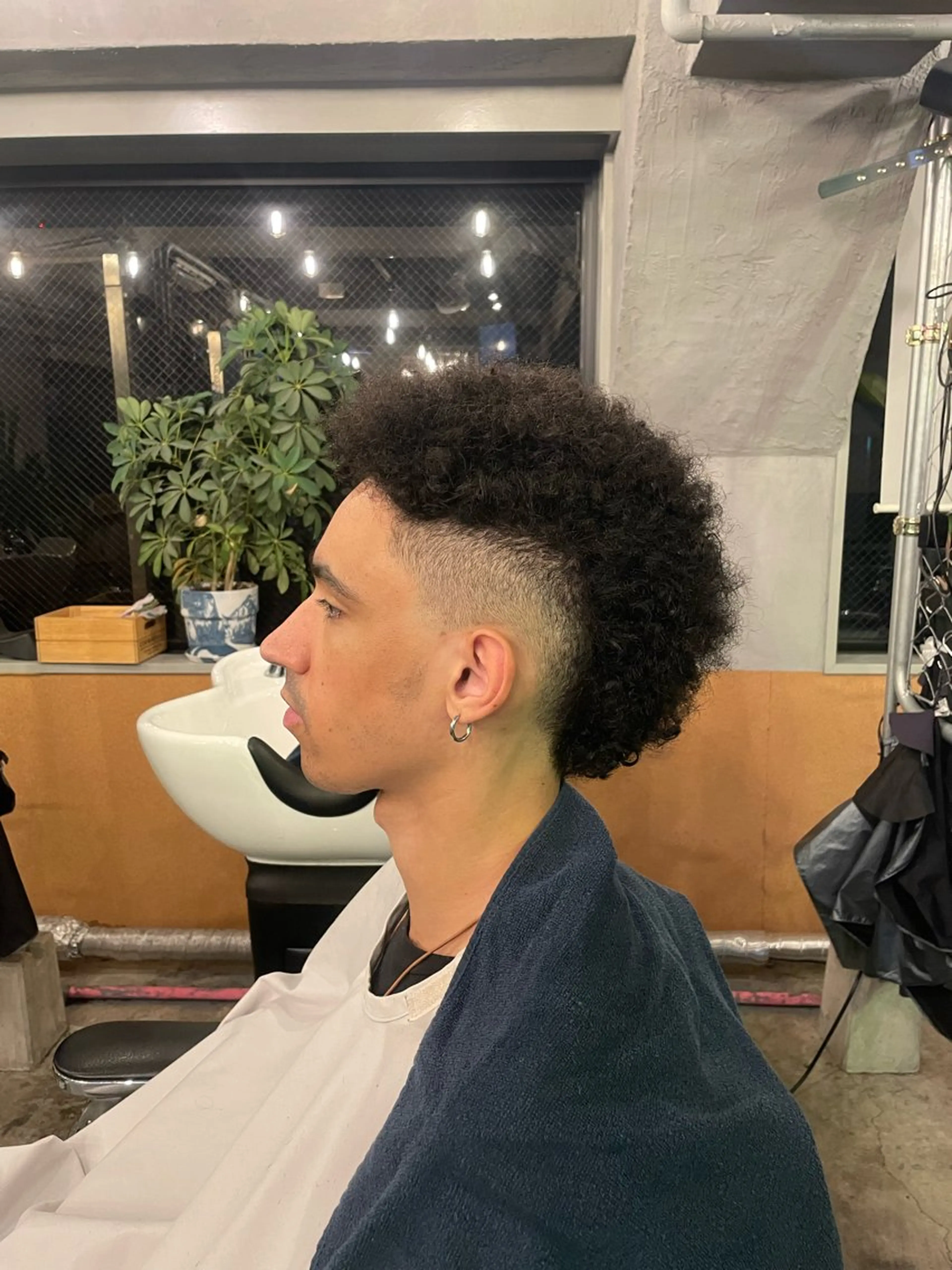 ショート メンズ ビジネス フェードカット くせ毛 坂本虎太郎💈メンズ モデル募集中💈のヘアスタイル