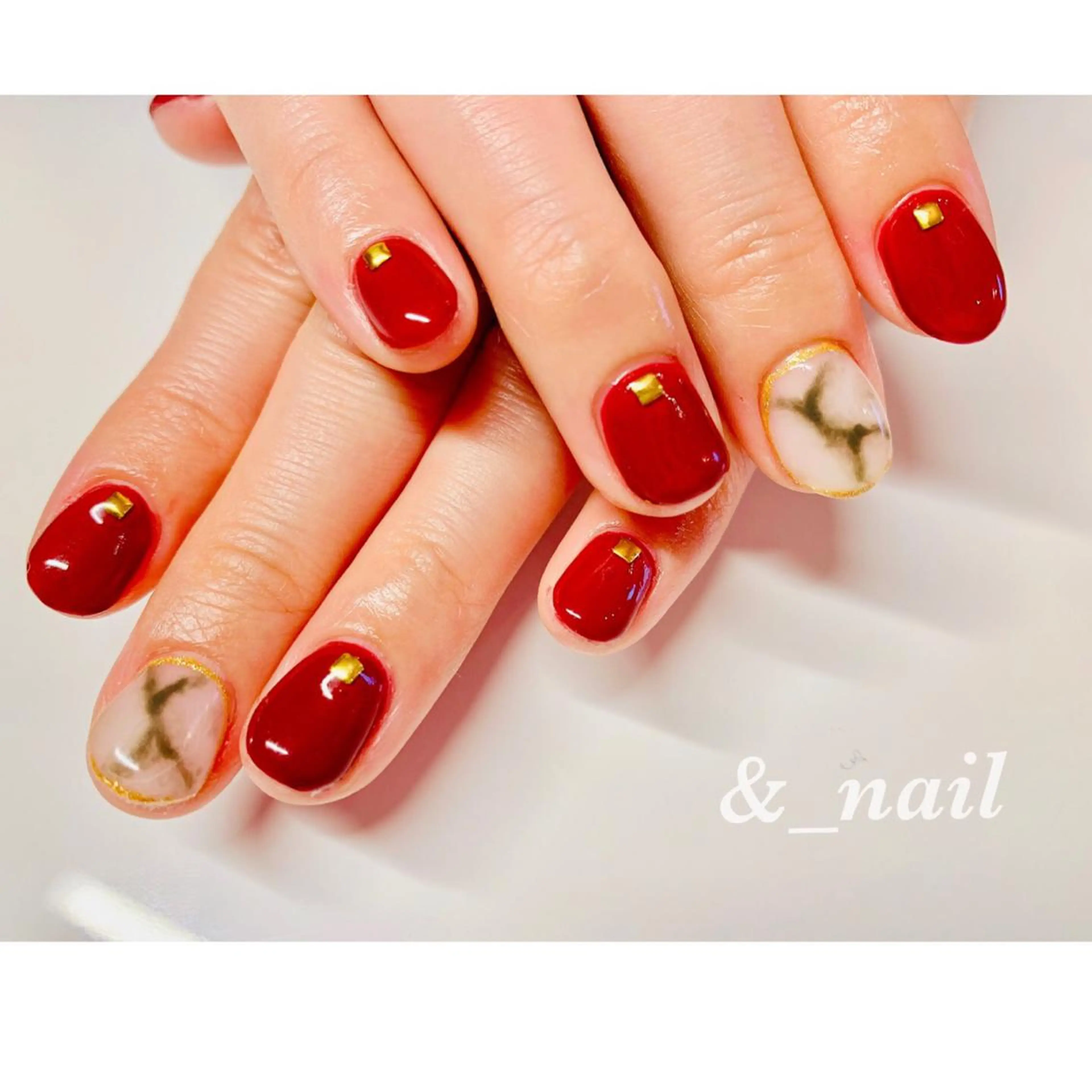 ネイル ハンドネイル & nail アンドネイルのネイルデザイン