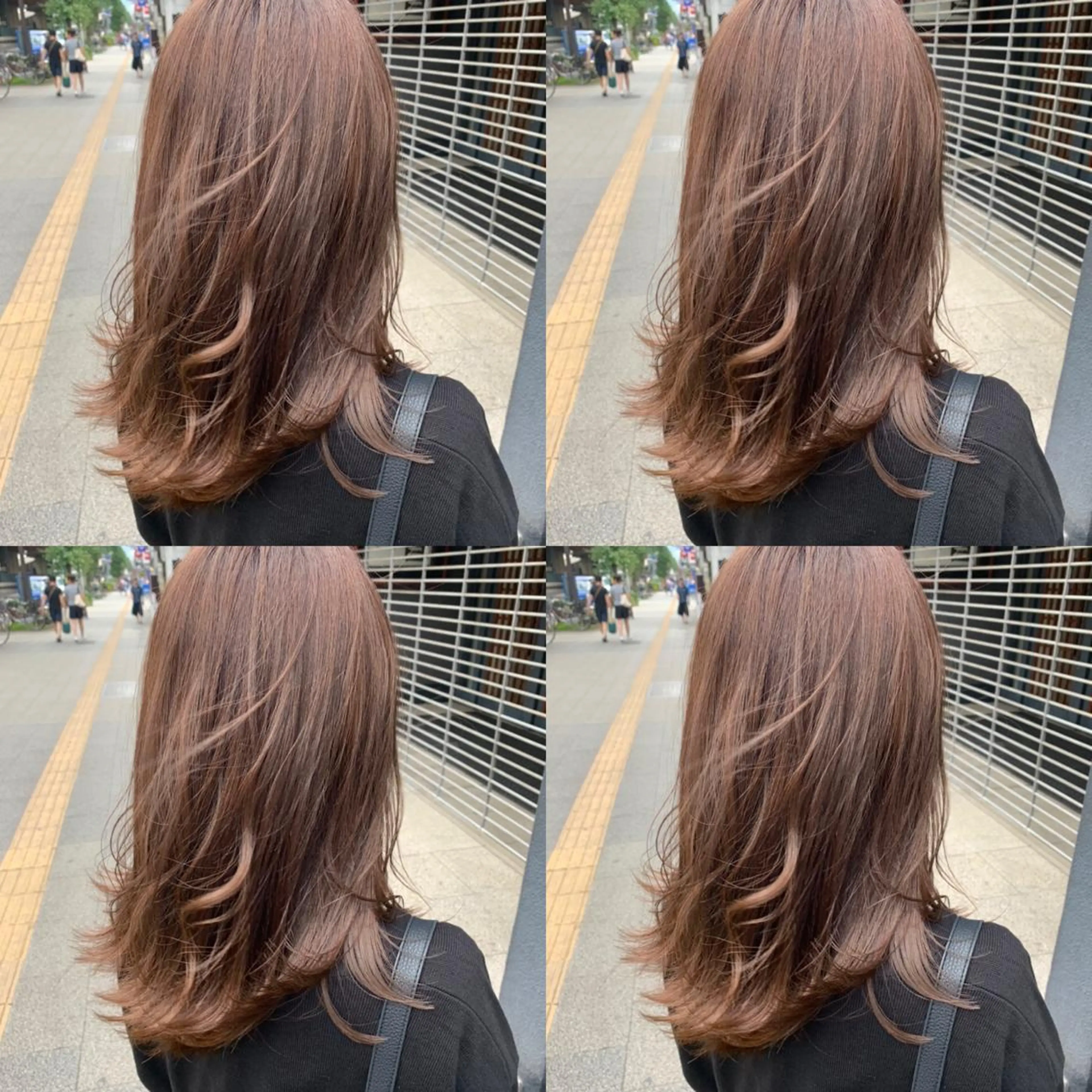 セミロング ✨髪質改善✖︎韓国 レイヤー✨ナカムラのヘアスタイル