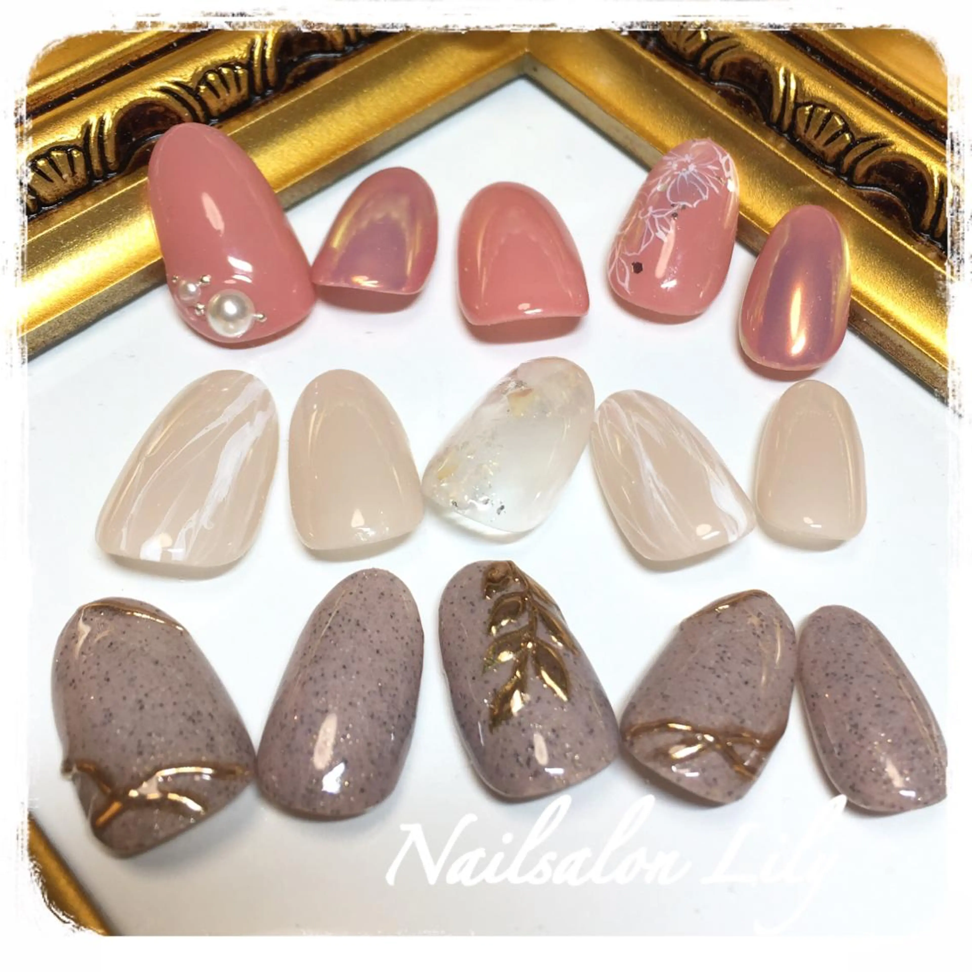 ネイル シンプルネイル Nailsalon Lilyのネイルデザイン