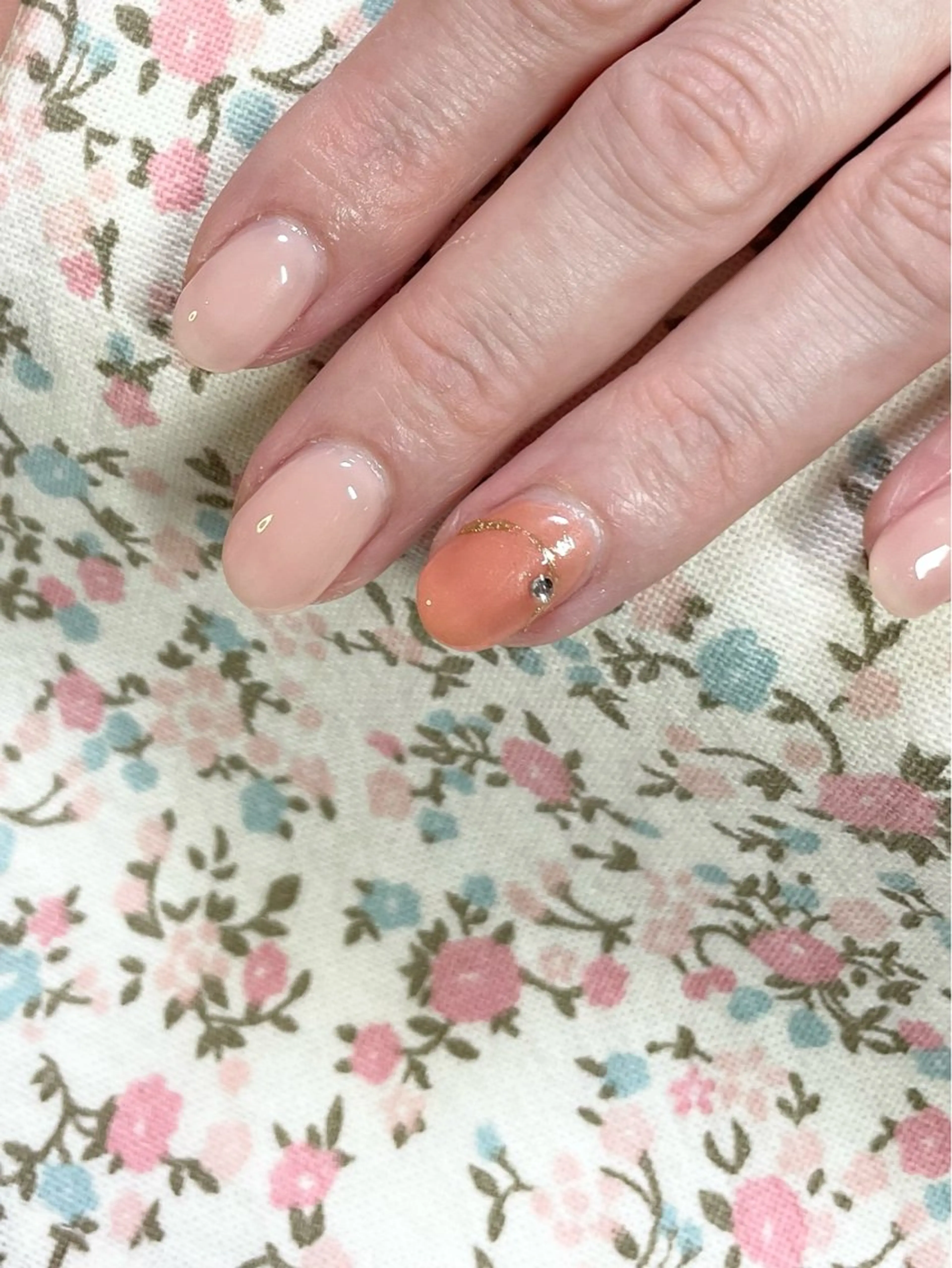 ☆シンプルジェルネイルの写真