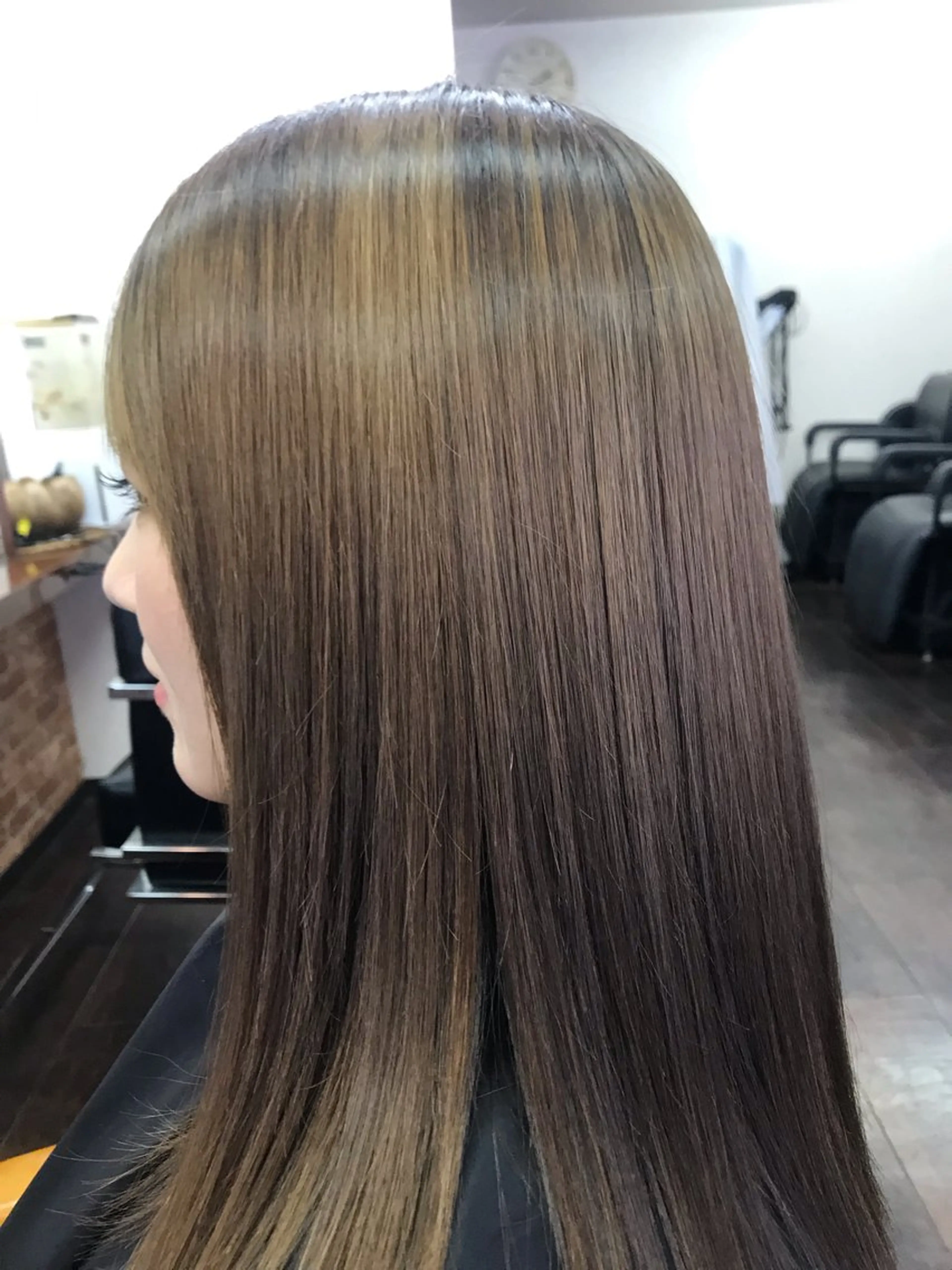 ロング パーマ 桧山 真のヘアスタイル