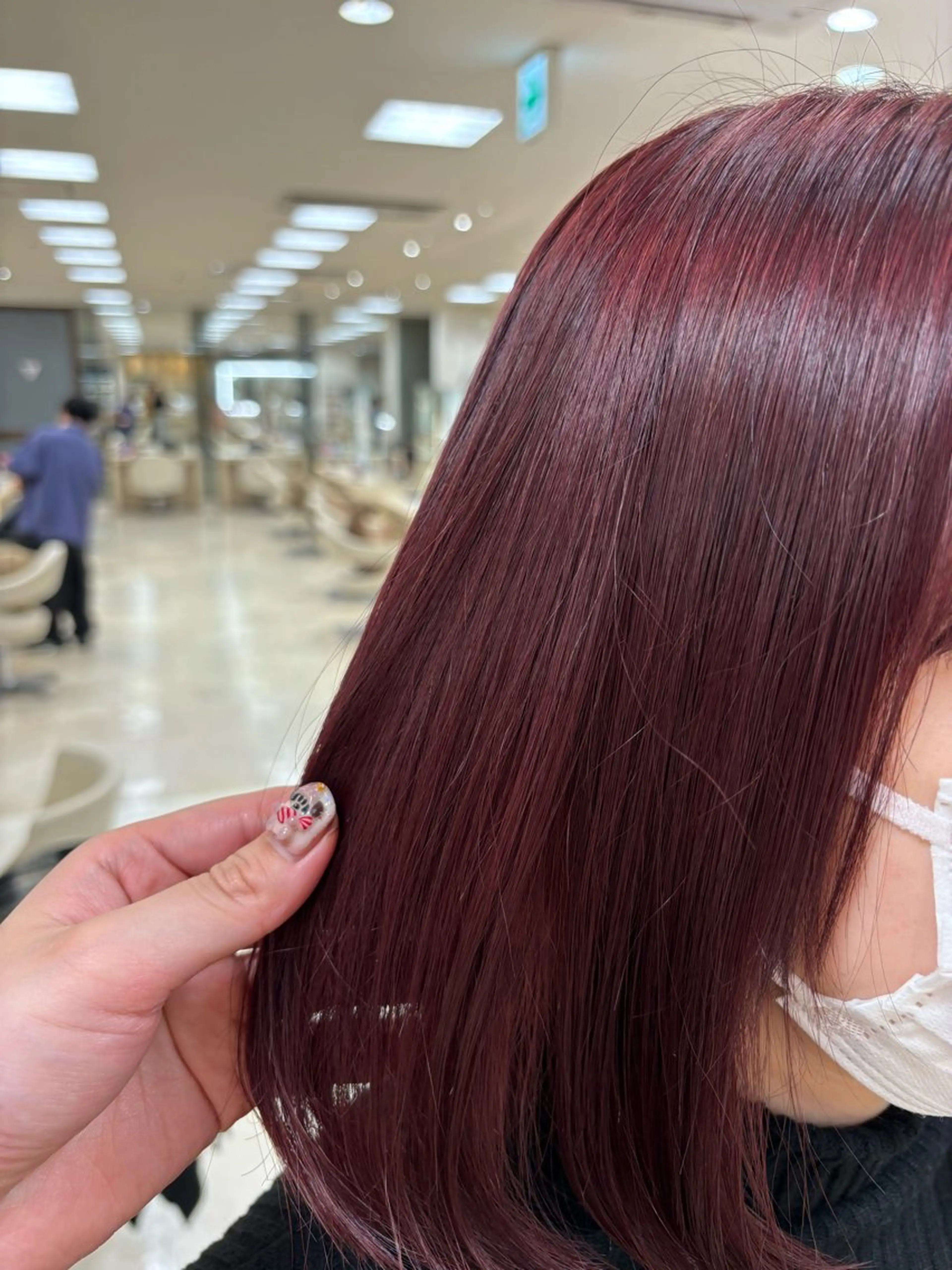 カラー 🎀暖色カラー/透明 感カラー/ひな🎀のヘアスタイル