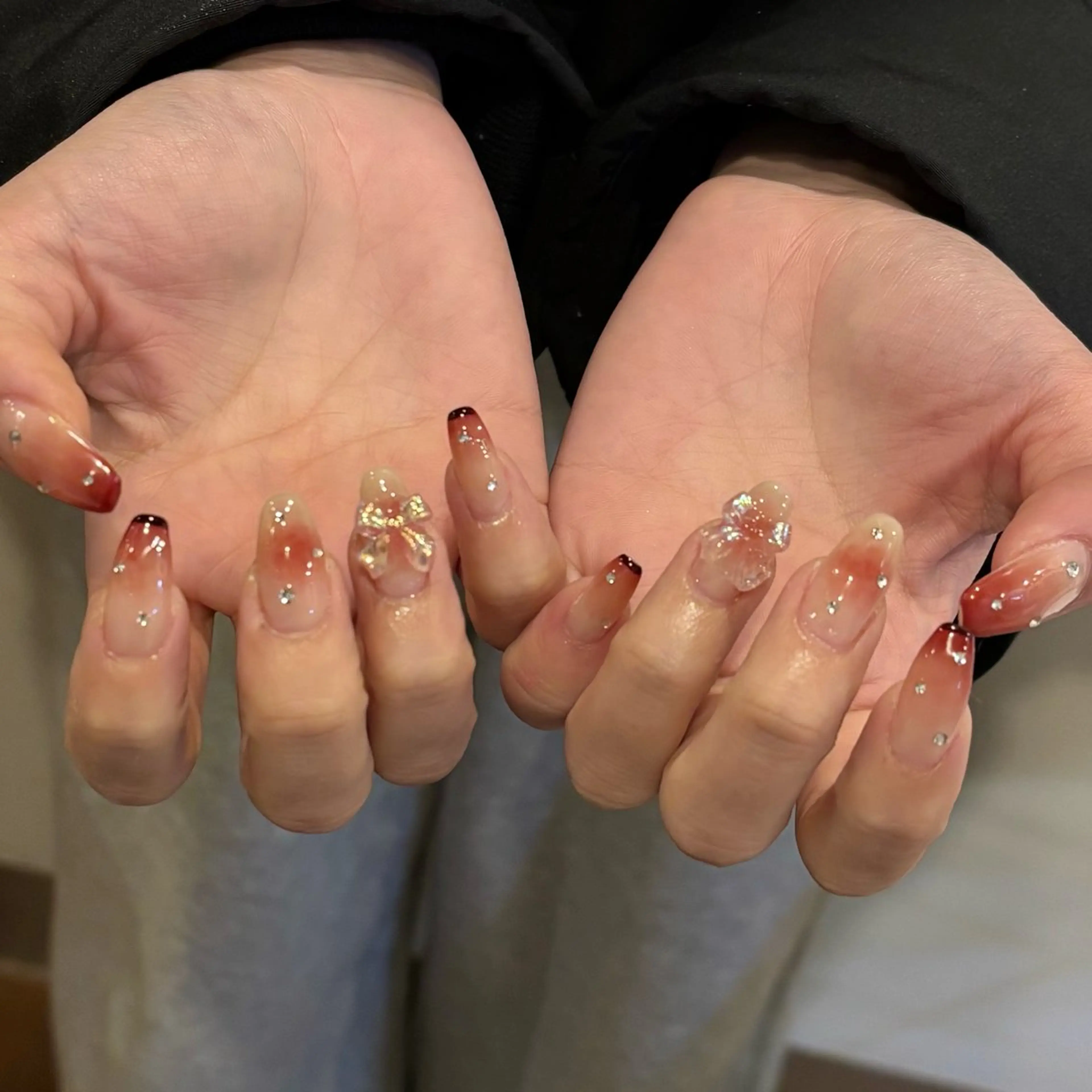 ネイル チークネイル ハンドネイル Mネイル&カフェシェレステ　久屋店所属・Mネイル久屋店 KOZUEのネイルデザイン