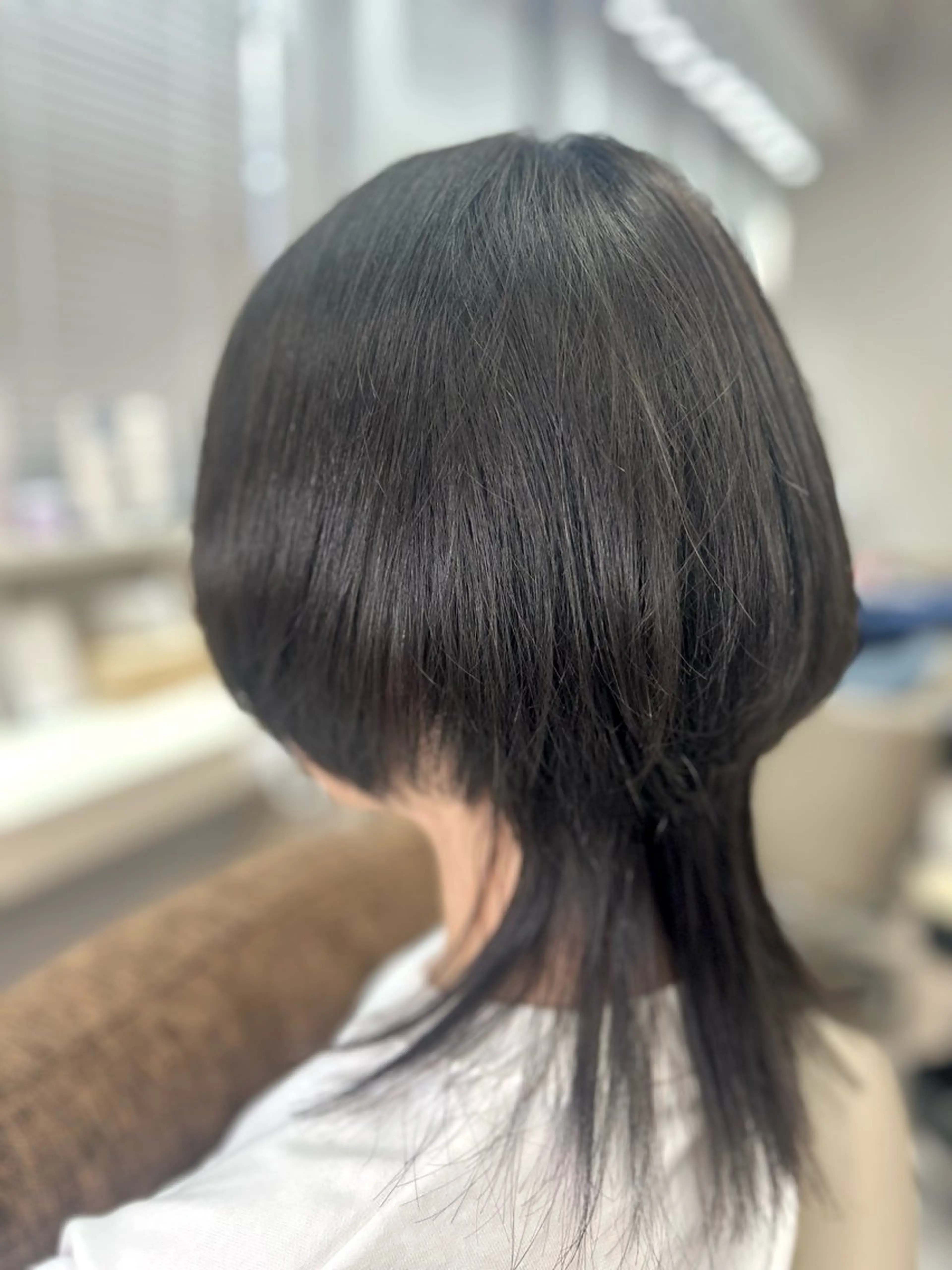 セミロング ウルフカット カット 池田 太一のヘアスタイル