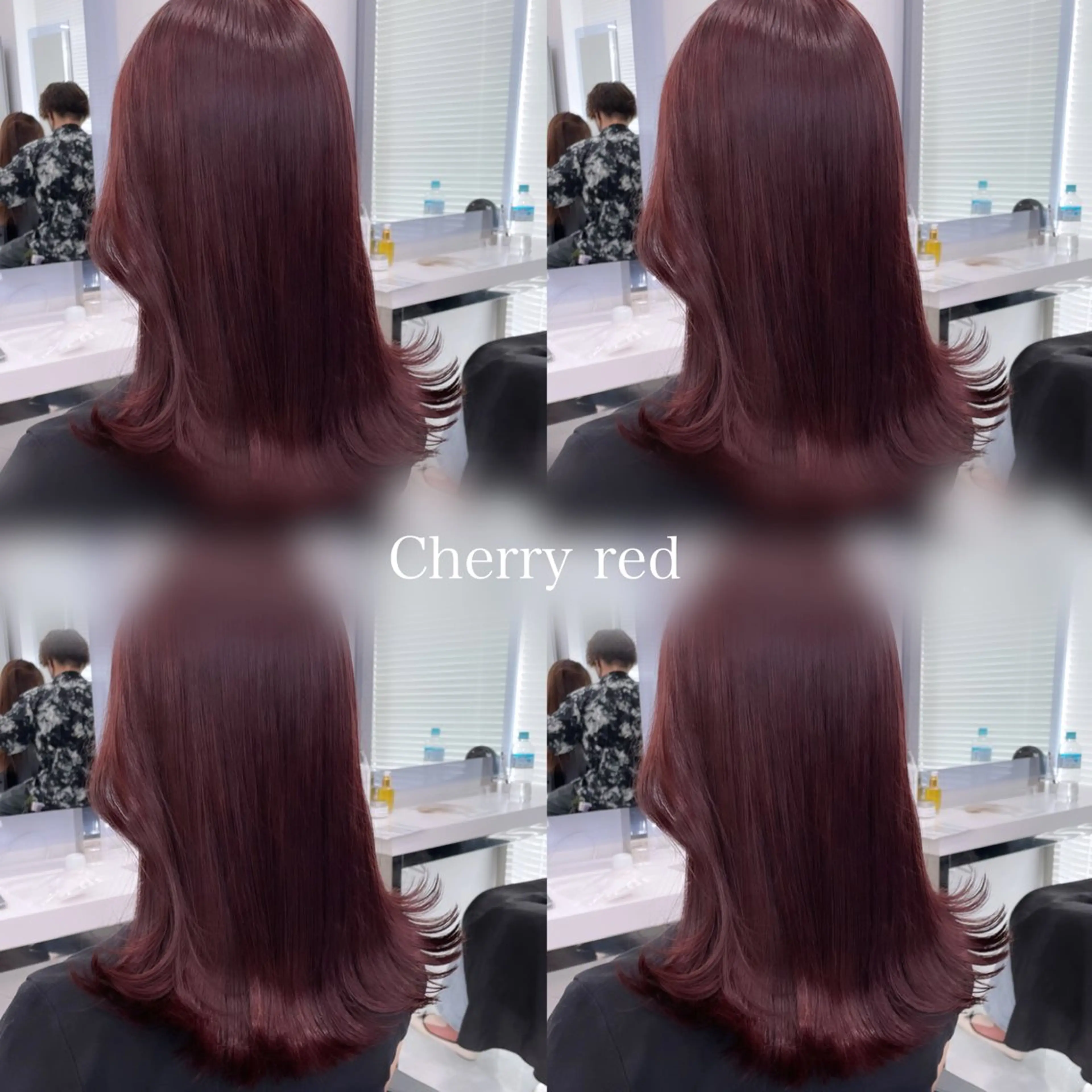 セミロング カラー ヘアアレンジ Ella所属・nana【艶髪】/ レイヤー/縮毛矯正のヘアスタイル