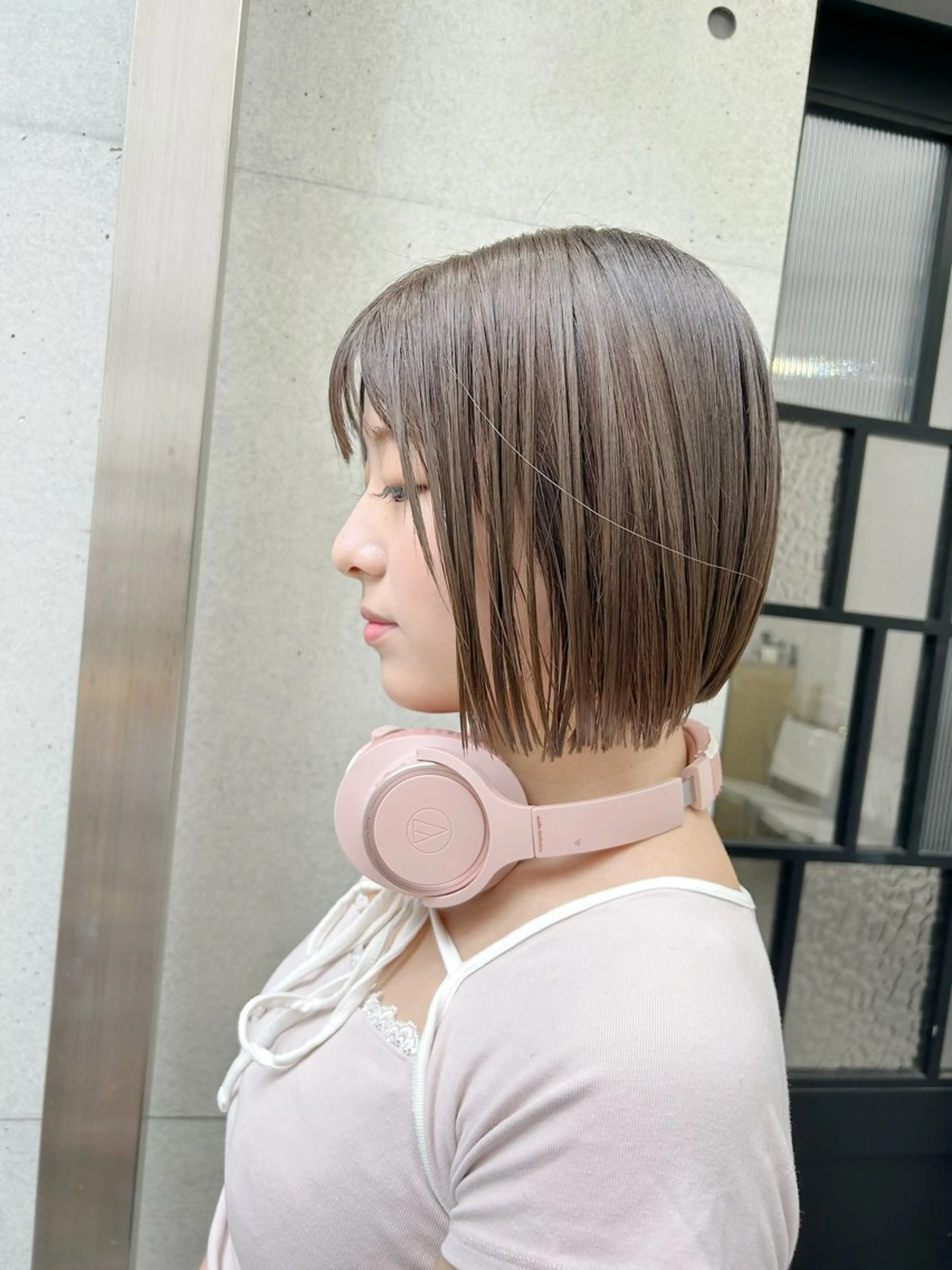 ショート カット ヘアカラー トリートメント 髪質改善/艶カラー/ 渋谷  RISA💛のヘアスタイル