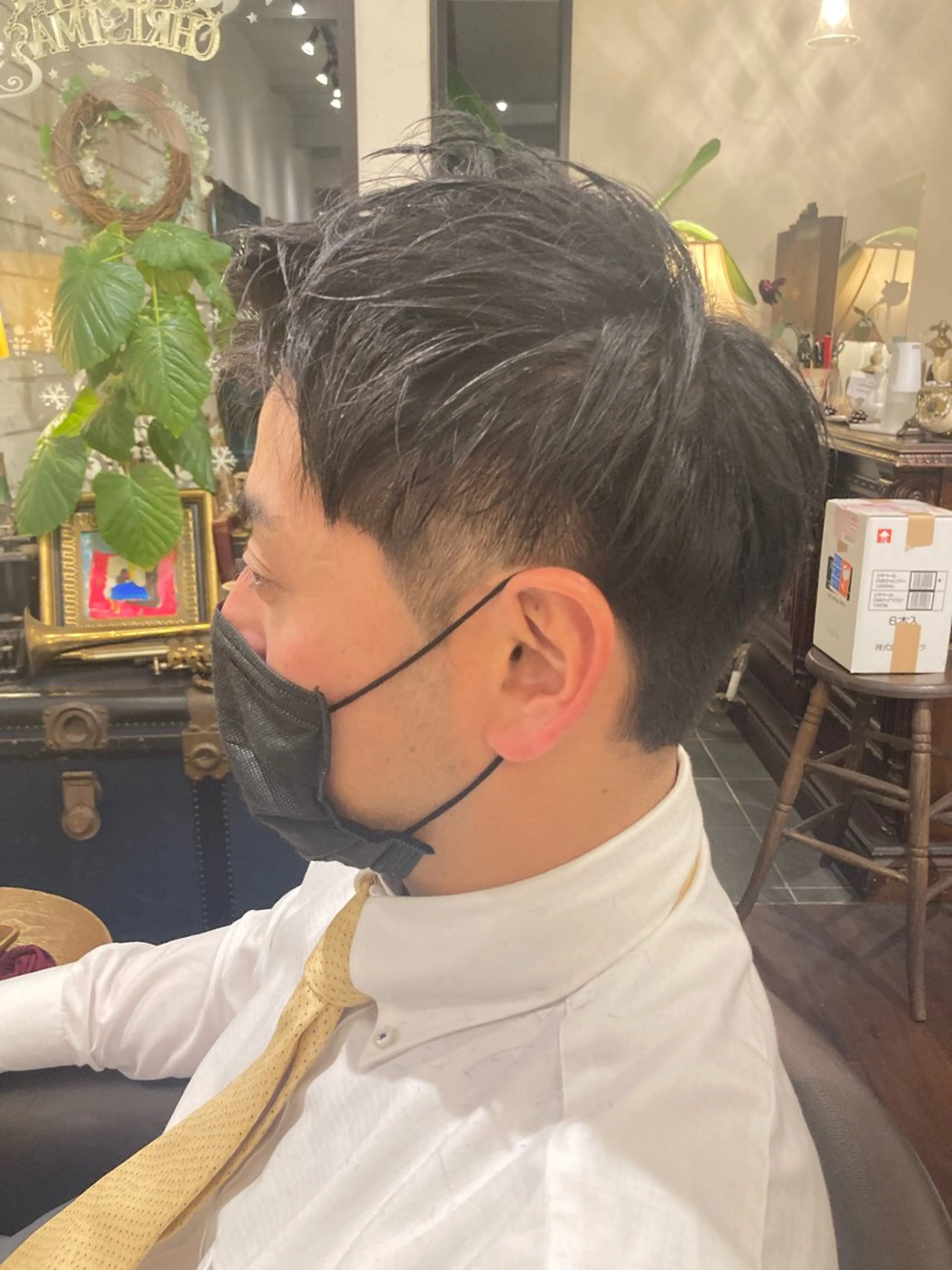 メンズ perfect  beauty ichiryu所属・酸性ストレート✨ 艶カラー✨谷口倭子のヘアスタイル