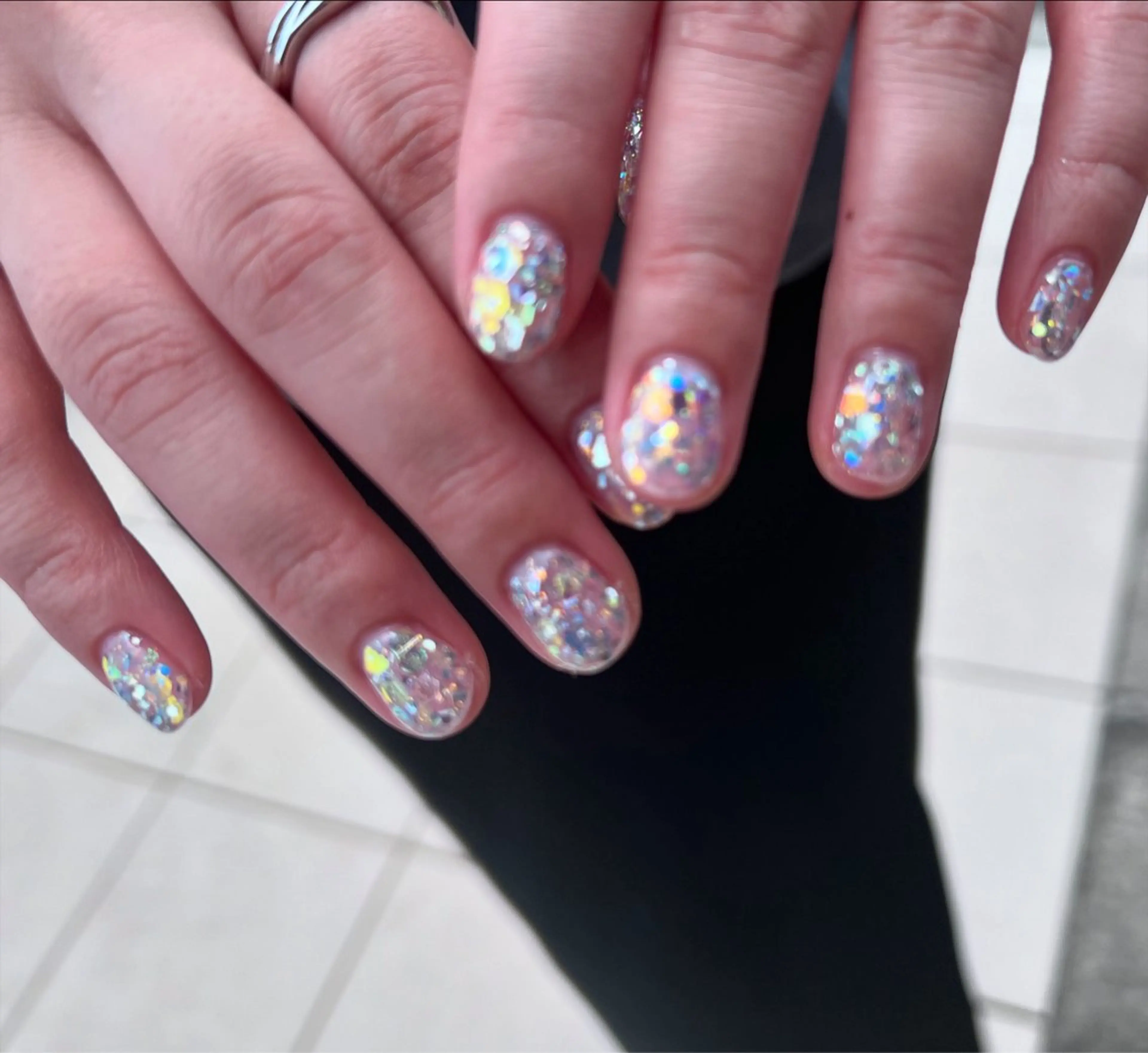 ネイル ラメ(グリッター) charmant nailのネイルデザイン