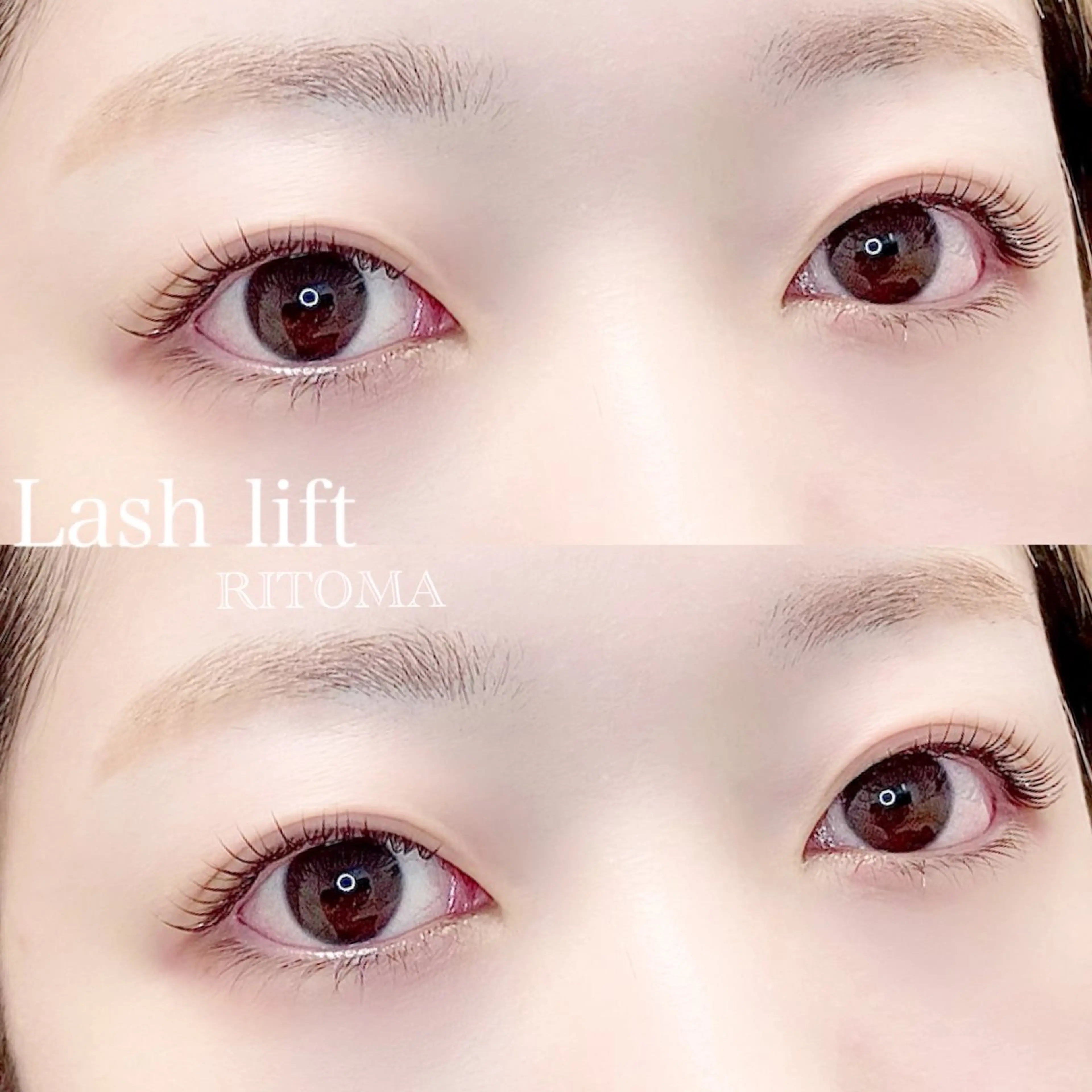 マツエク・マツパ パリジェンヌラッシュリフト 一重×まつ毛パーマ マツパ RITOMA所属・RITOMA ritomaのマツエク・マツパデザイン