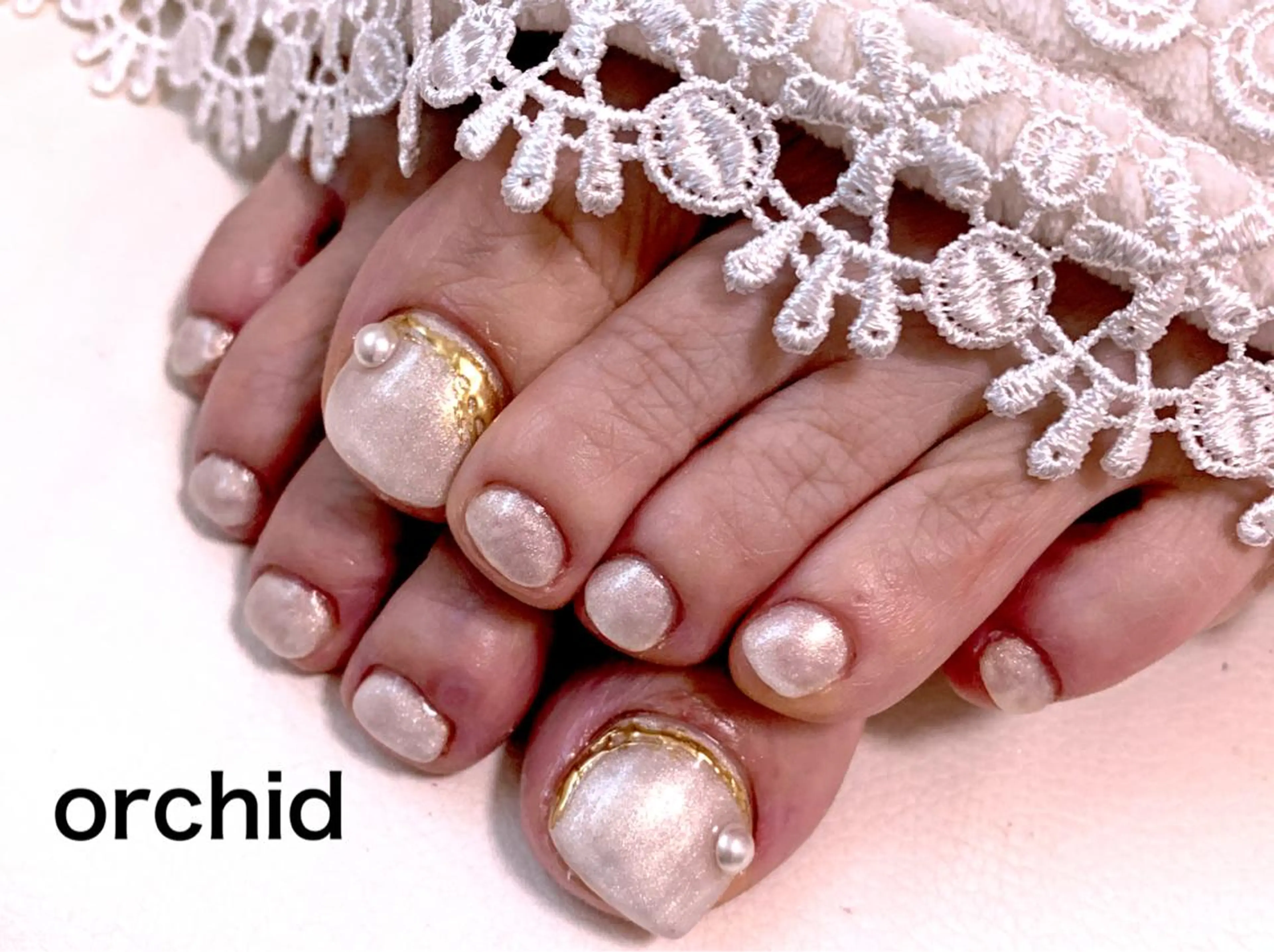 ネイル orchid ♡オーキッドのネイルデザイン