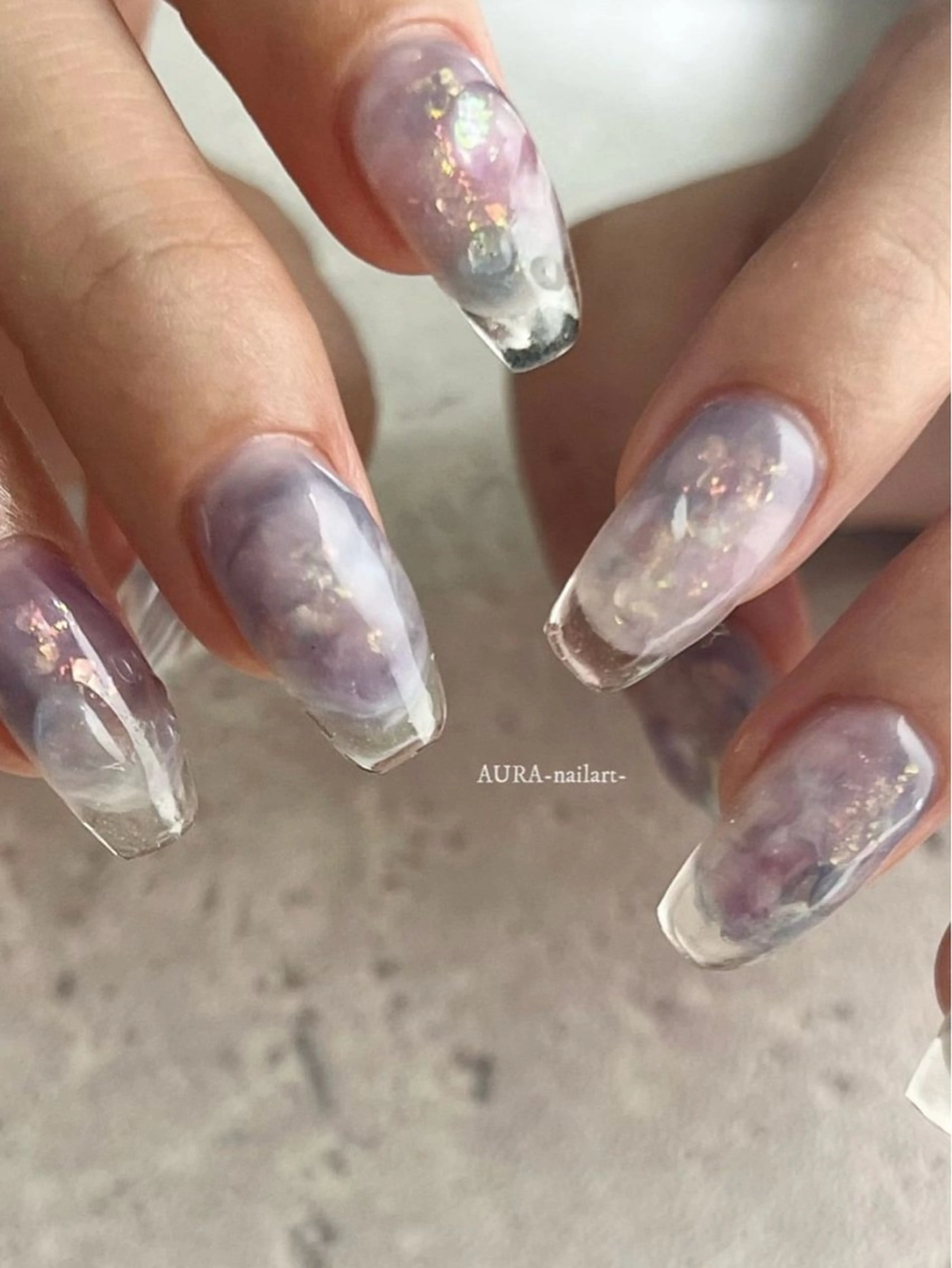 ネイル AURA nailartのネイルデザイン