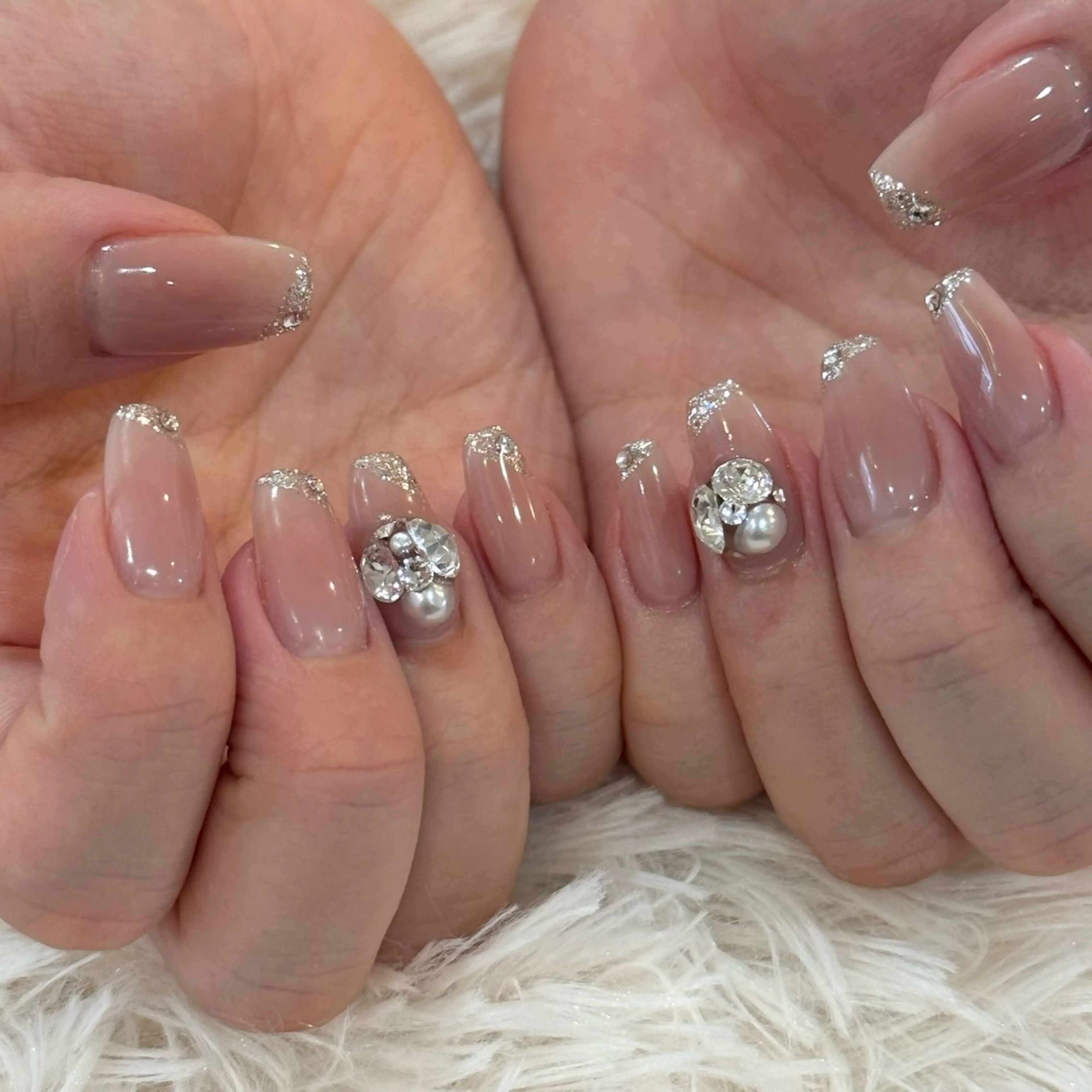 ネイル ラメ(グリッター) ハンドネイル asuka / pro.m中洲ネイルのネイルデザイン