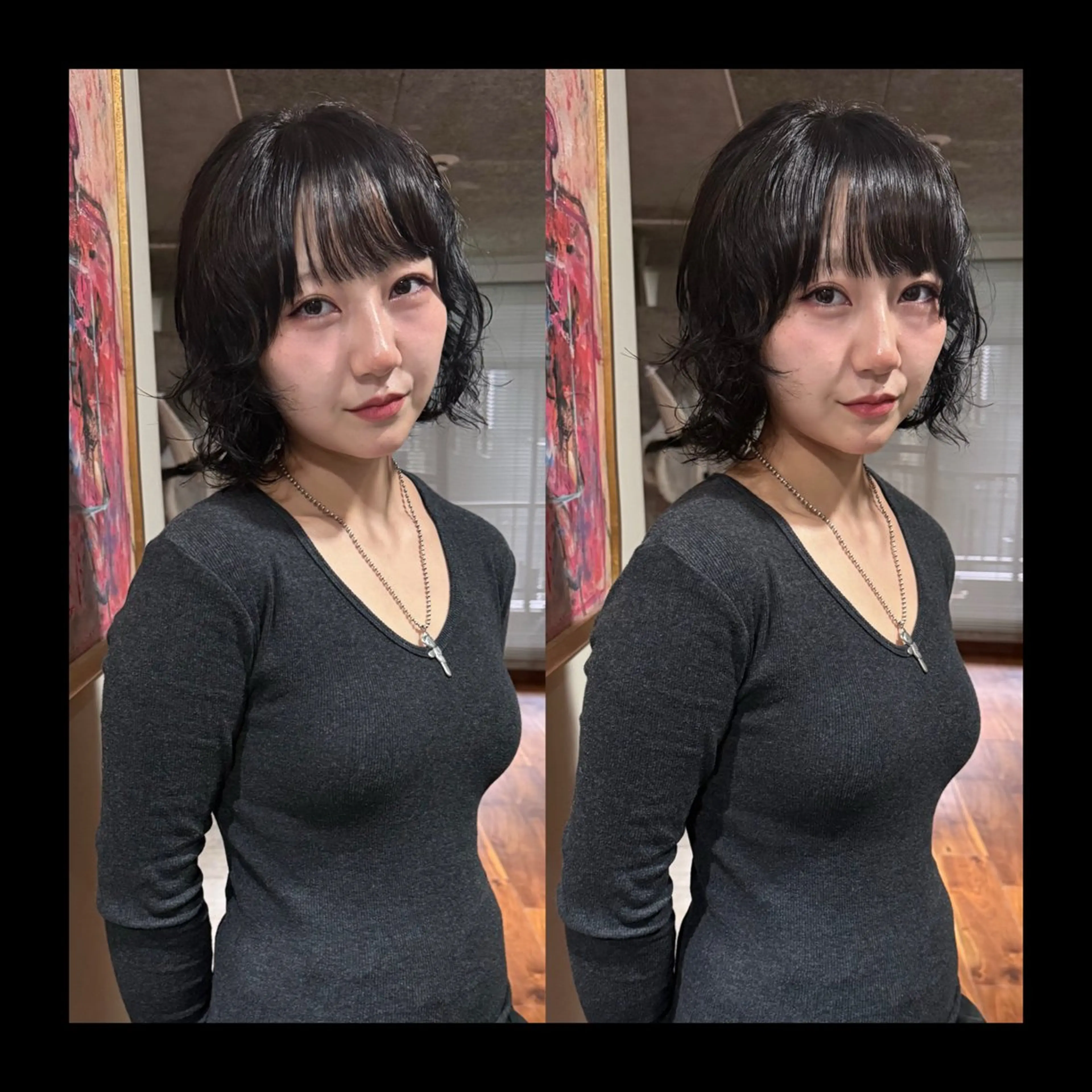 ショート カラー パーマ カット ヘアカラー パーマ トリートメント mai / linoah˚✧のヘアスタイル