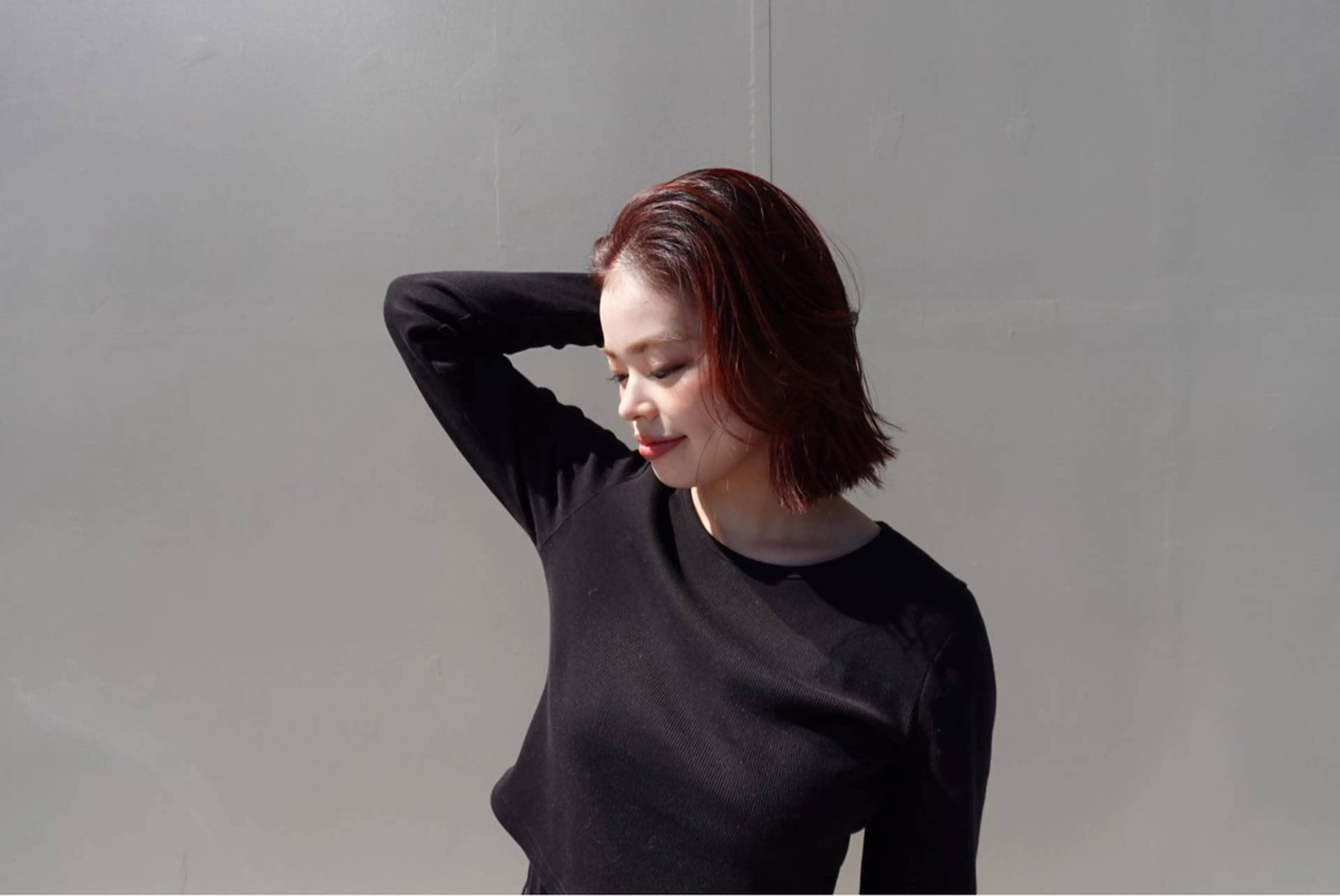 ミディアム 🌞アオキ サキ🕊のヘアスタイル