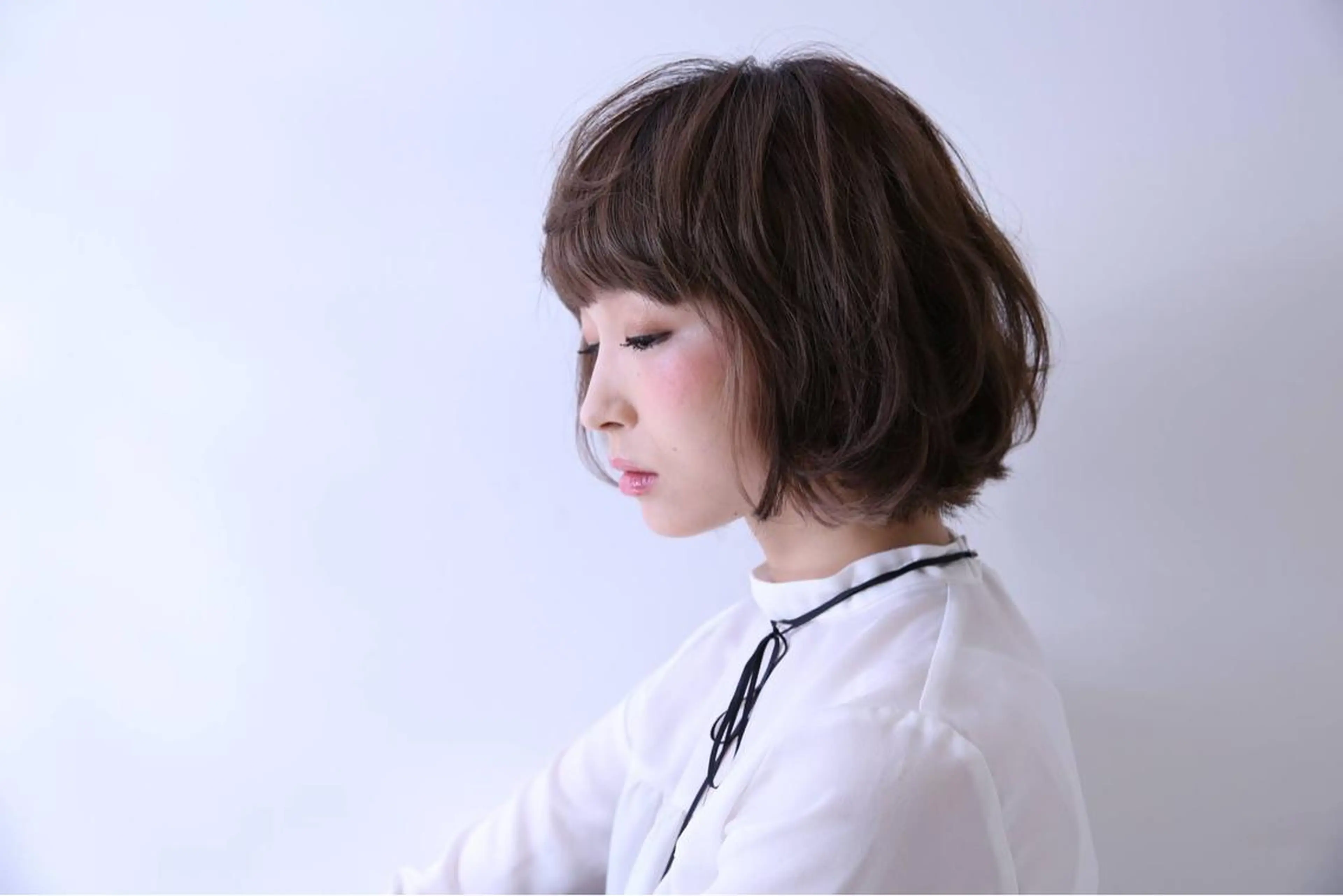 ショート ブリーチなしダブル/ レイヤーカット 小棹のヘアスタイル