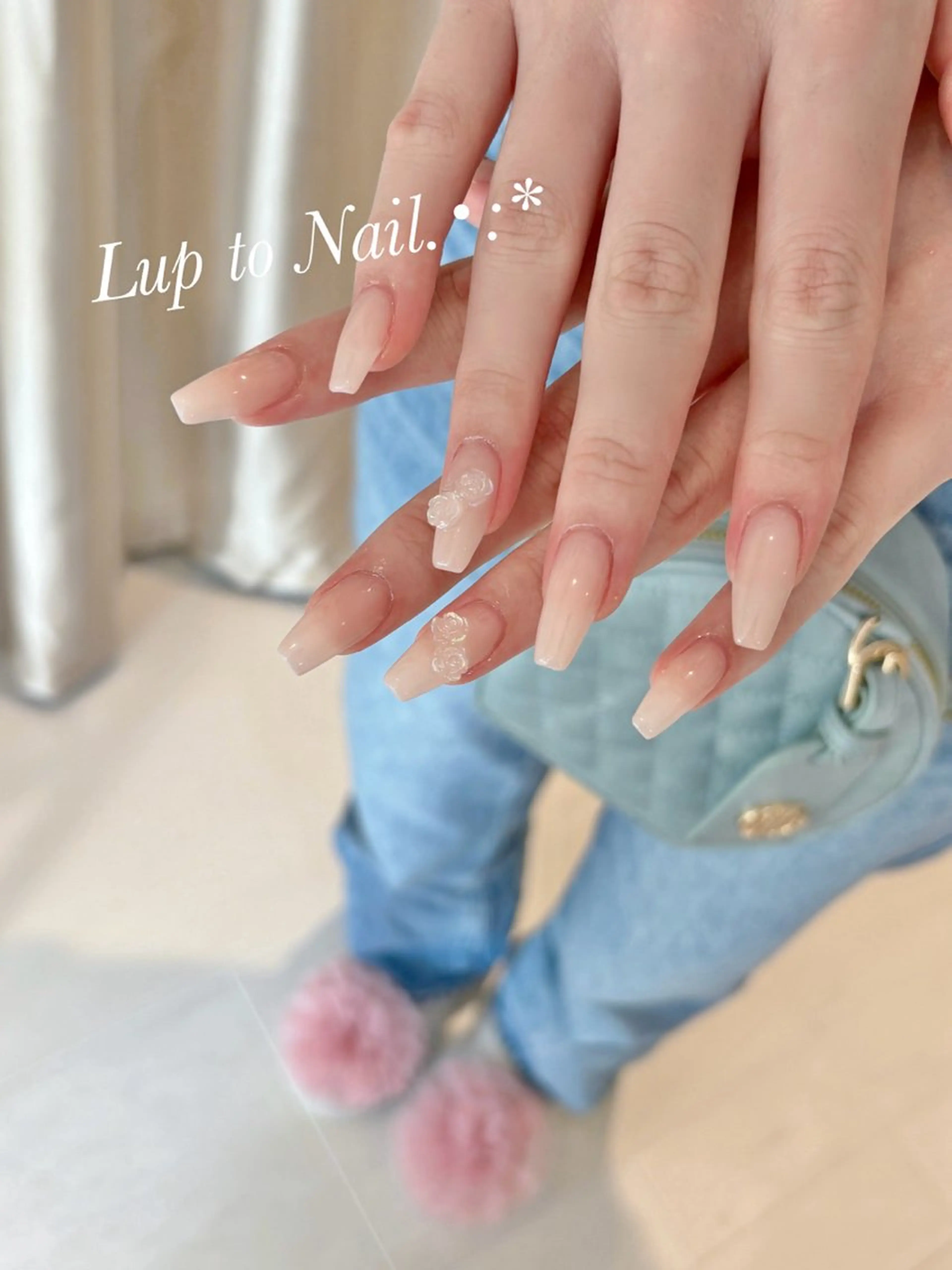 ネイル 春ネイル ハンドネイル Lupto　Nail 【リップトゥネイル】のネイルデザイン