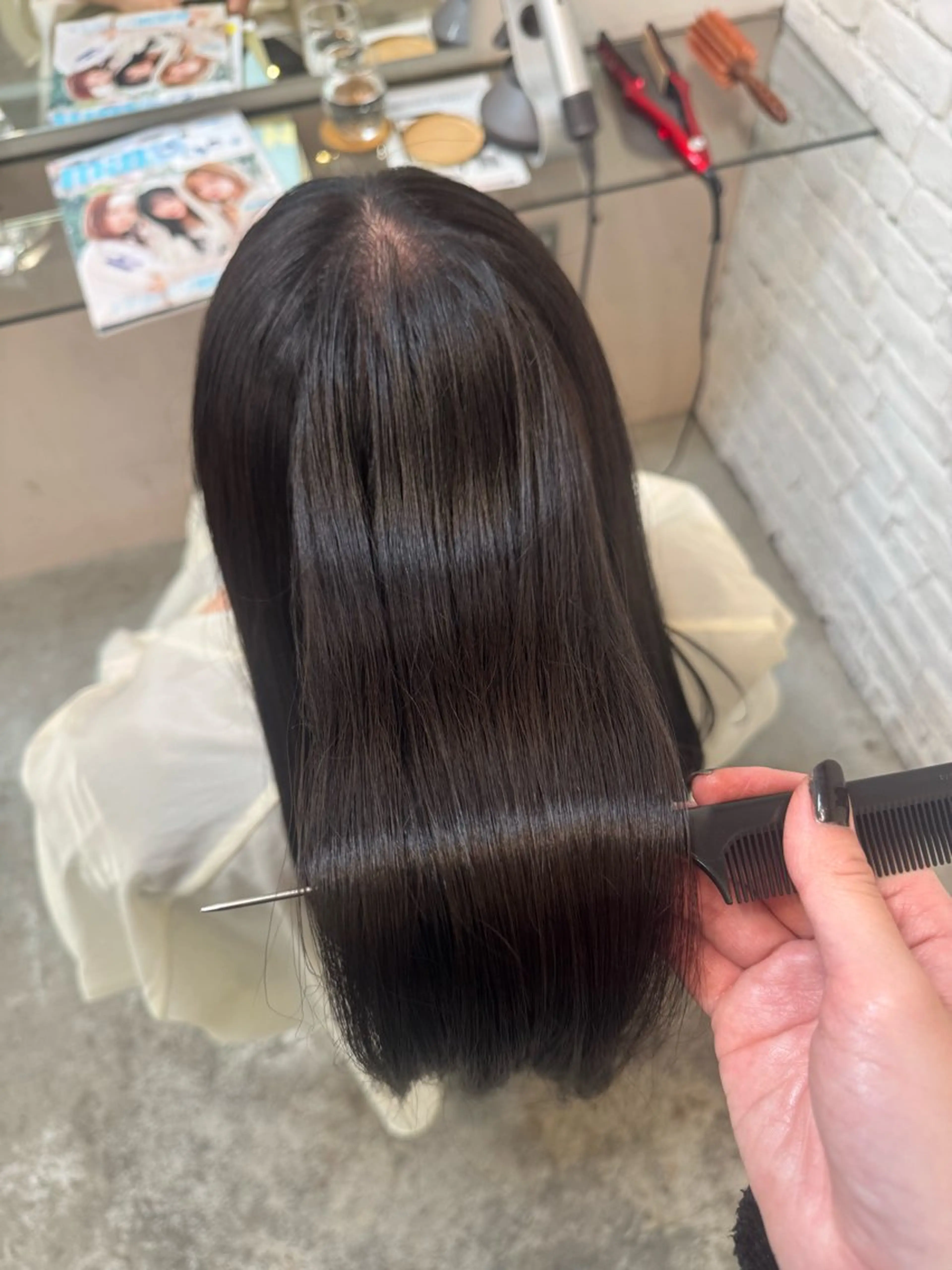 《就活カラー🖤17時～》トーンダウン♡今だけ限定でトリートメントも着いてきます！の写真