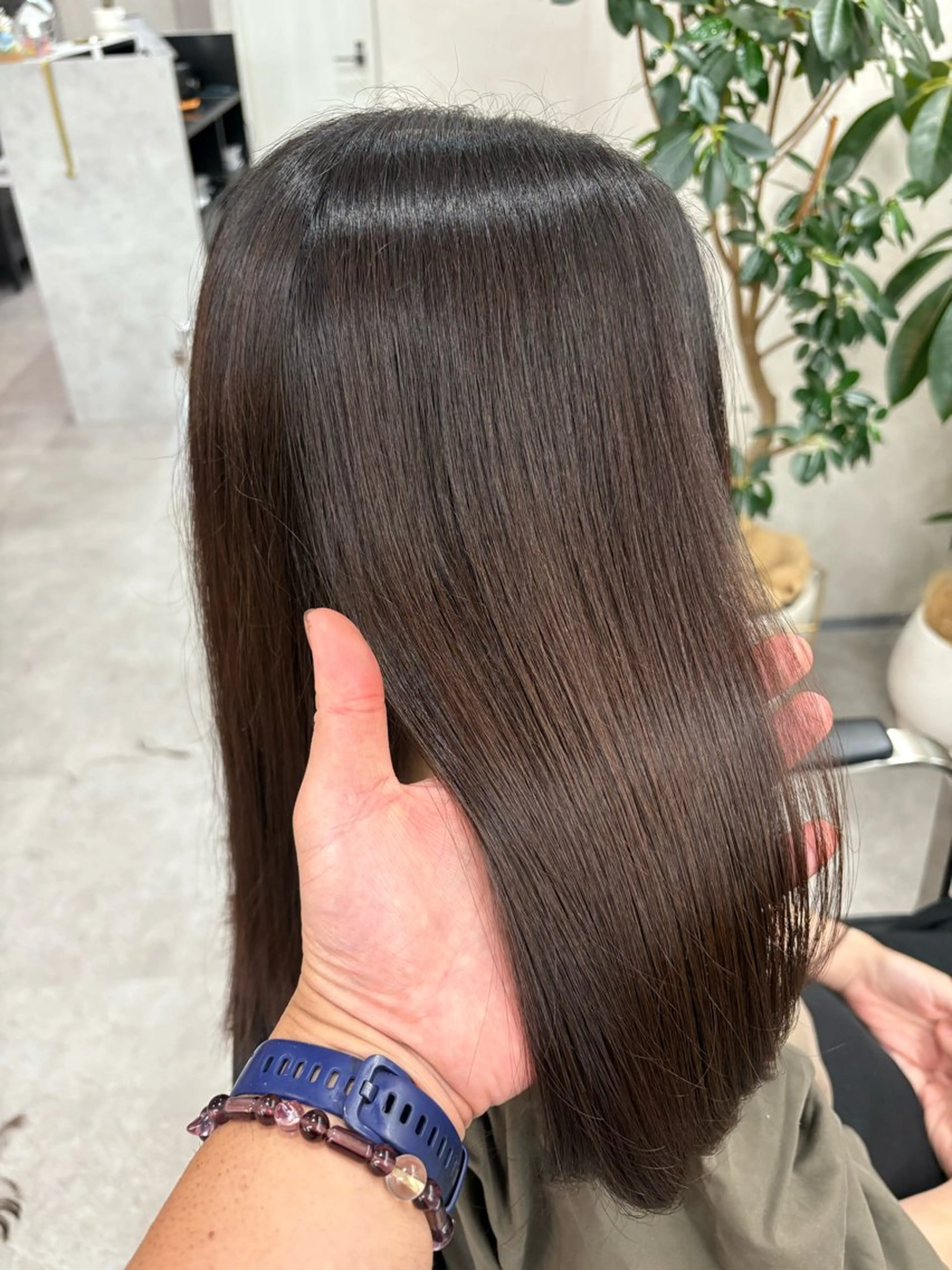 ロング パーマ 髪質改善 ストレートパーマ カット パーマ トリートメント qumu 横浜所属・透明感カラー/ボブ /ショート🌿神永のヘアスタイル