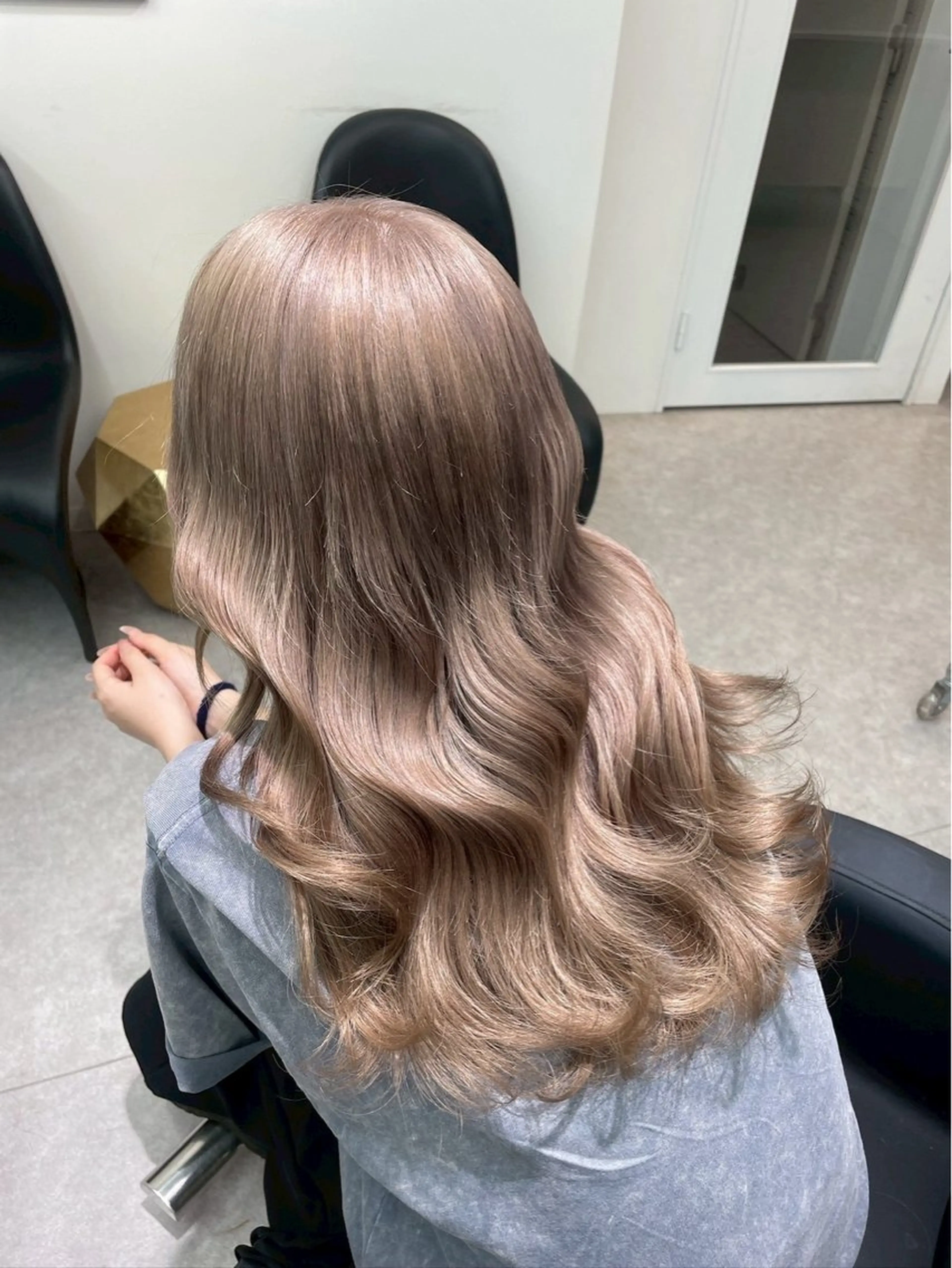 カラー ヘアカラー ミルクティー/渋谷 shunta🌟🌟のヘアスタイル