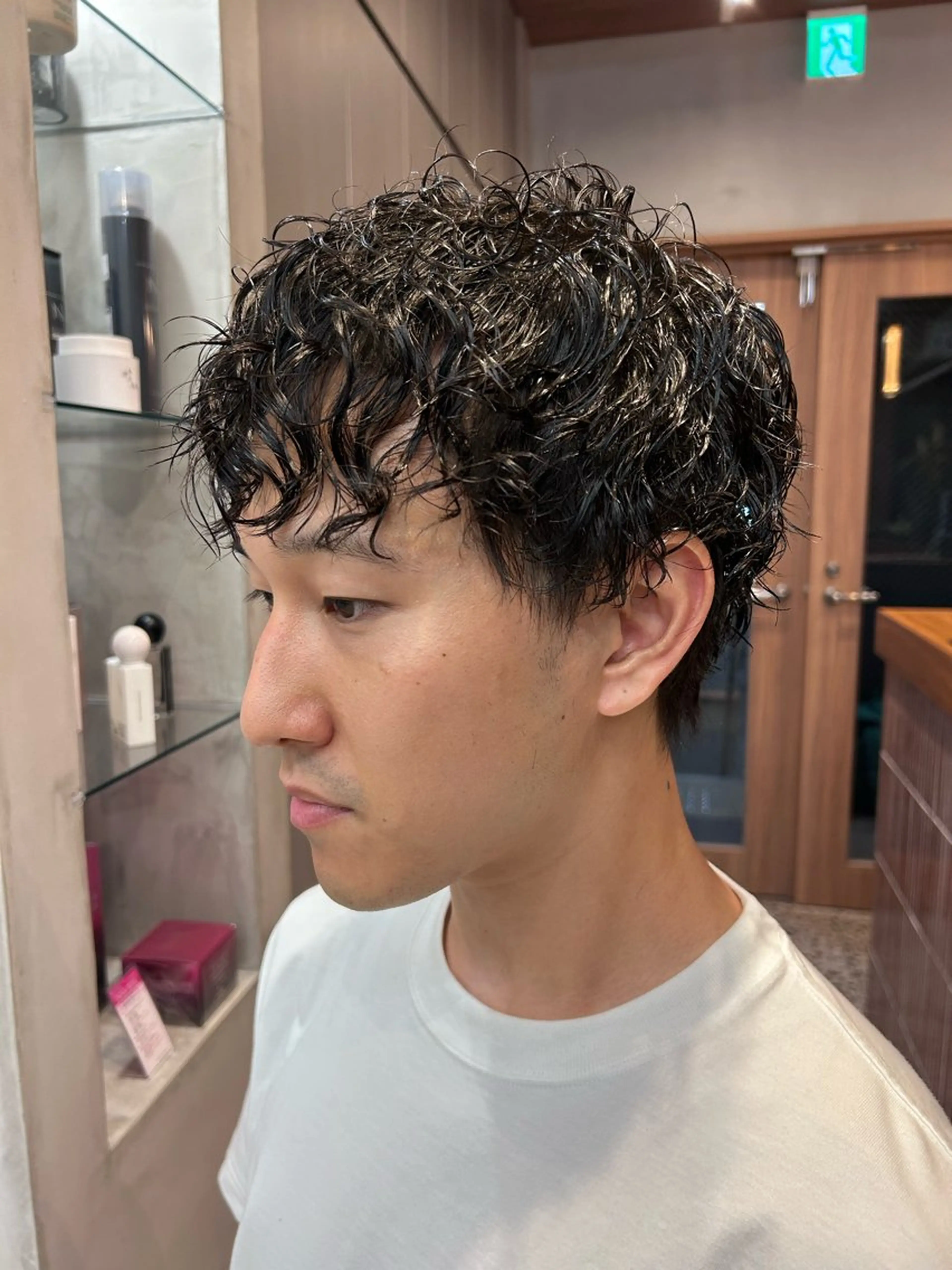 メンズ メンズパーマ 砂川 渉　elima byのヘアスタイル