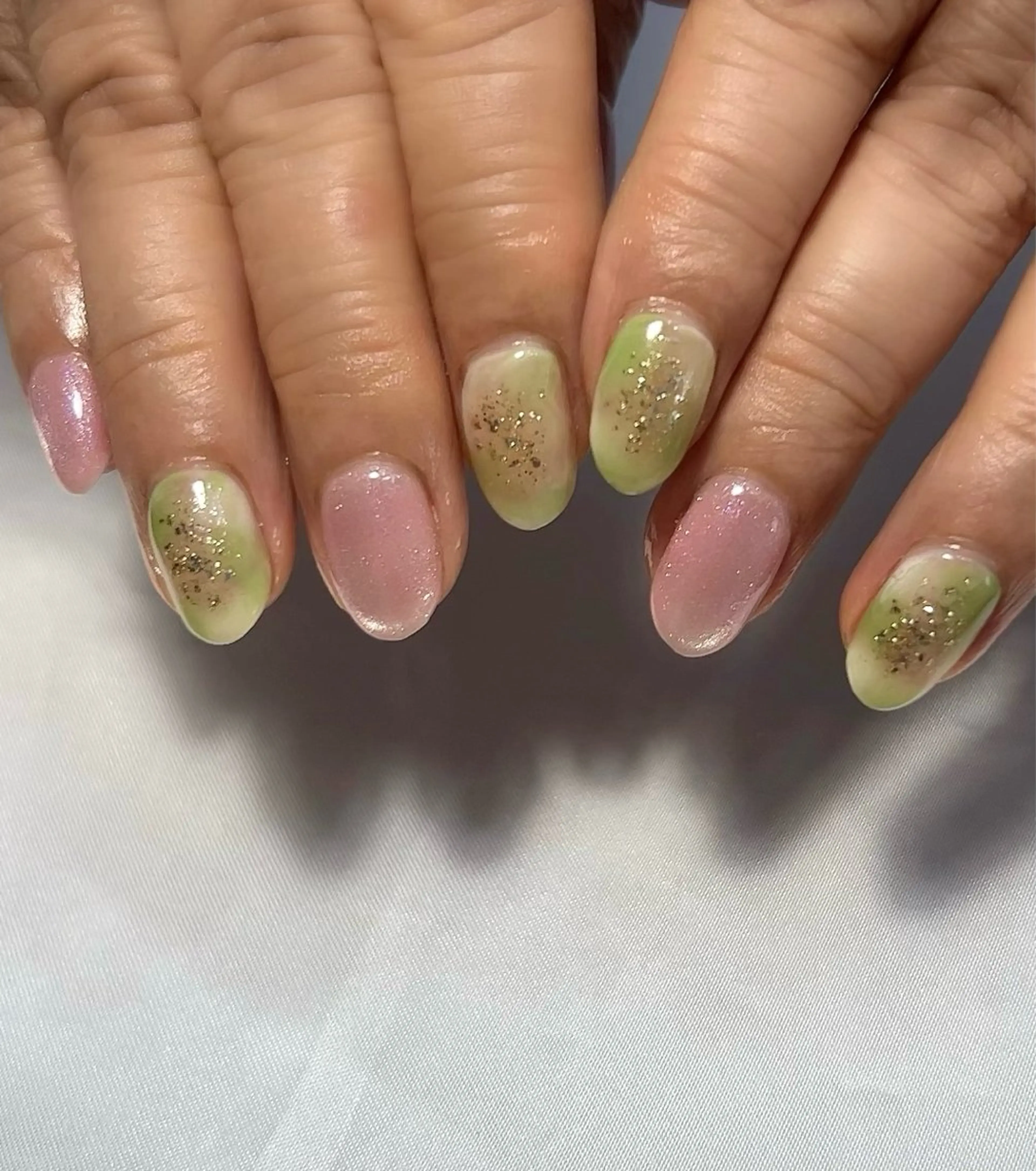 ネイル マグネットネイル ハンドネイル Lana Nailのネイルデザイン