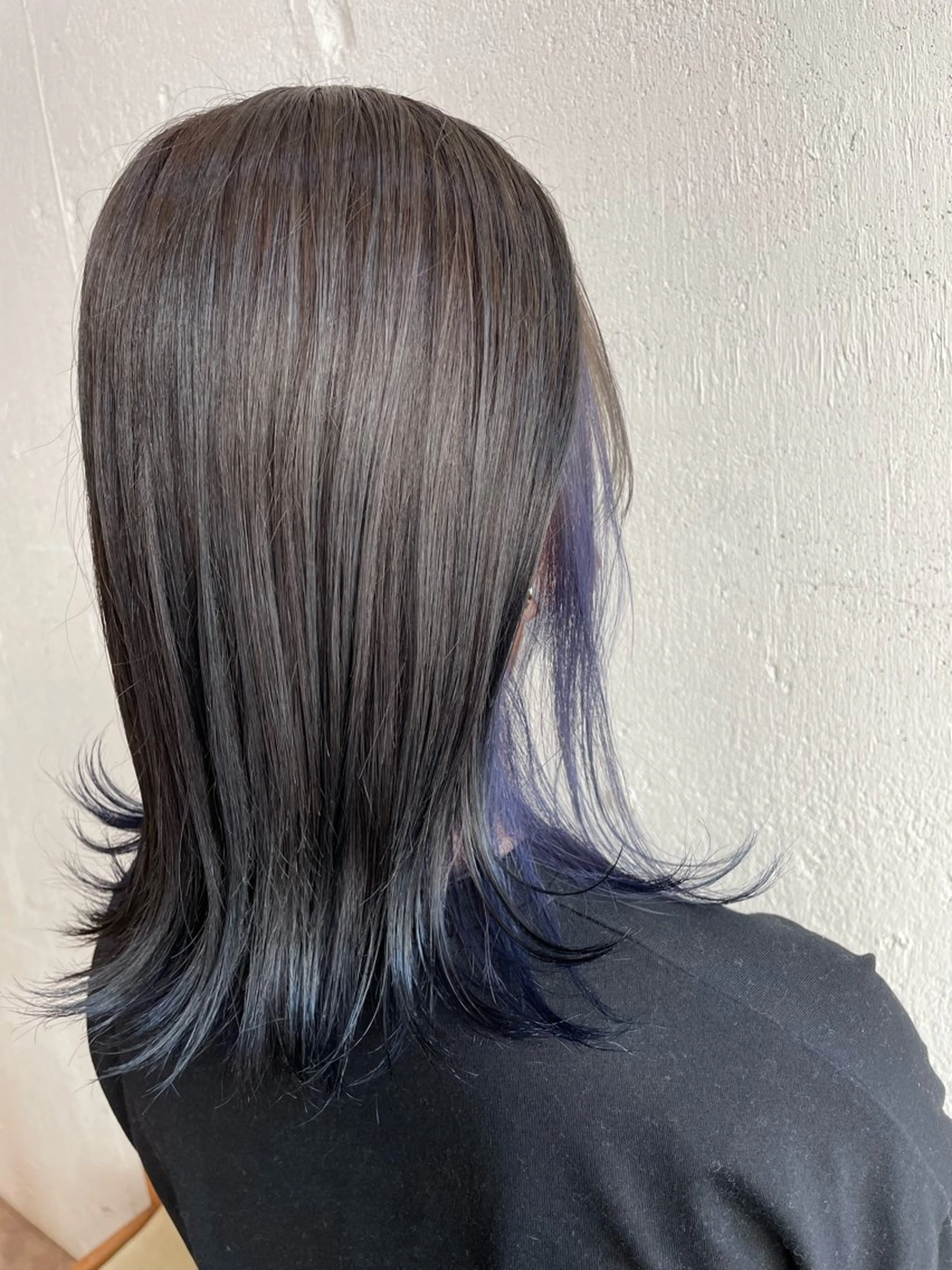 セミロング 小村 敏司のヘアスタイル