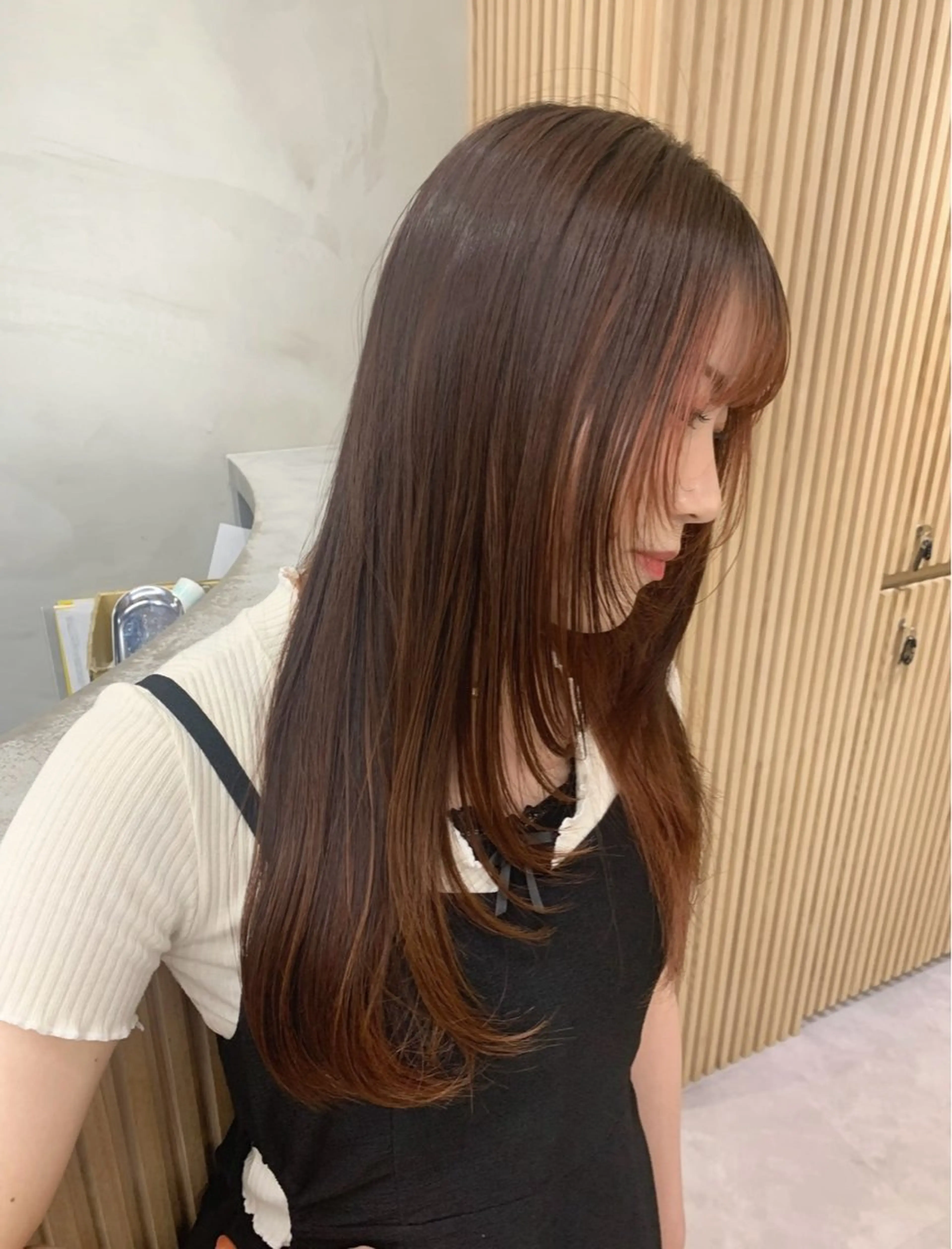 ロング 【ナチュラル可愛いレ イヤー🩶】ななみのヘアスタイル