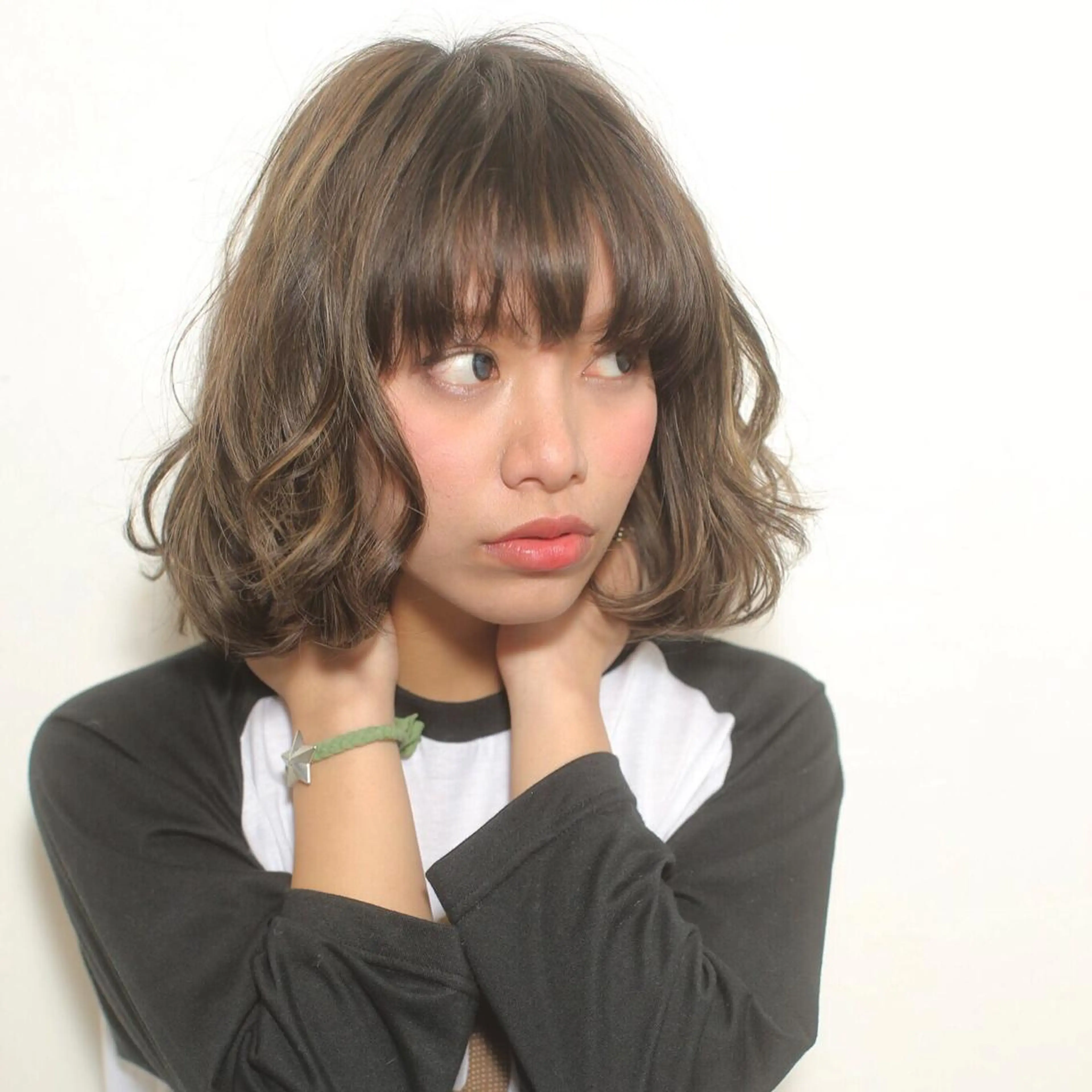 ショート ミディアム カラー パーマ 《放出》Forte マネージャー山根英明のヘアスタイル