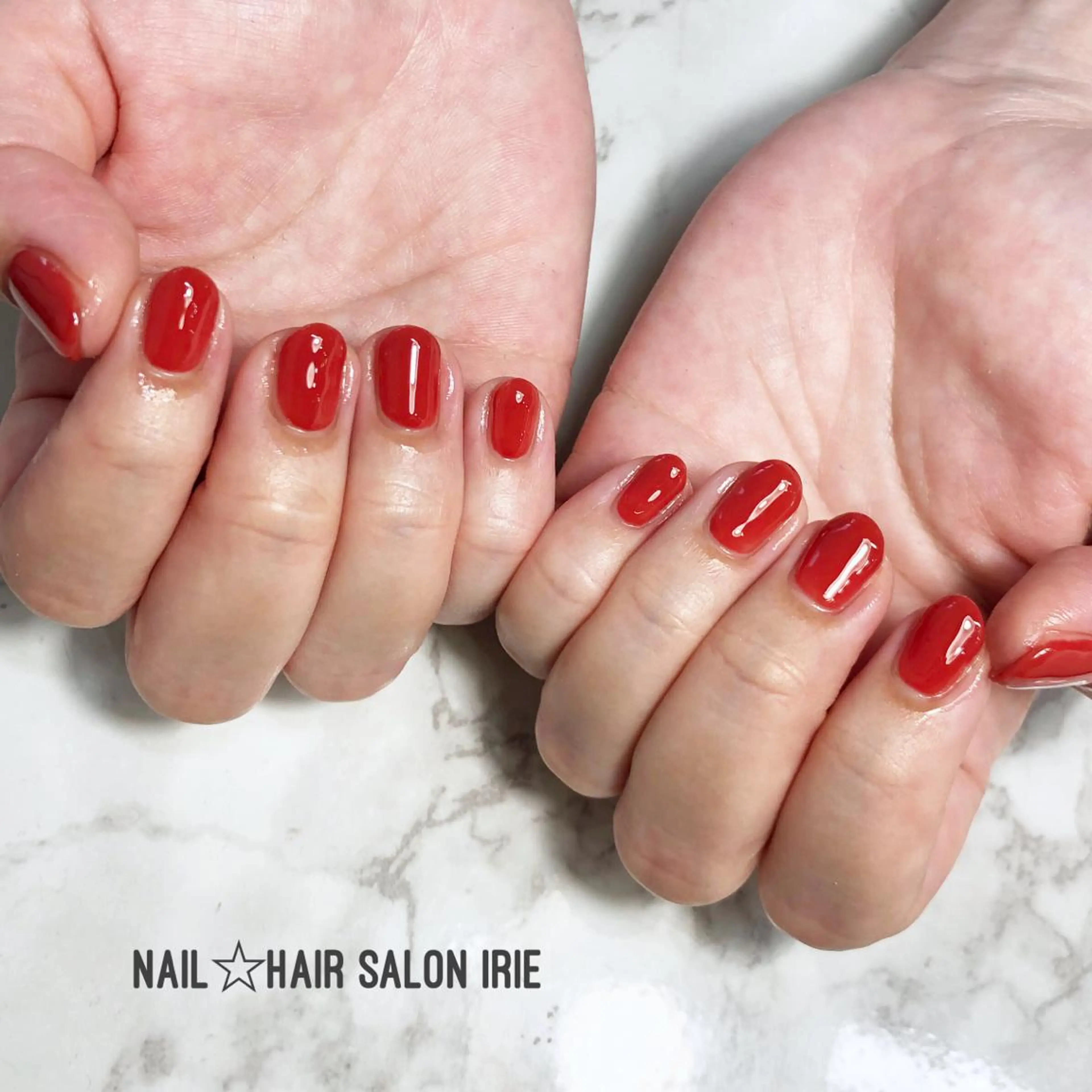 ネイル ハンドネイル ハンドケア Hair salon Irie所属・與儀 知佳のネイルデザイン