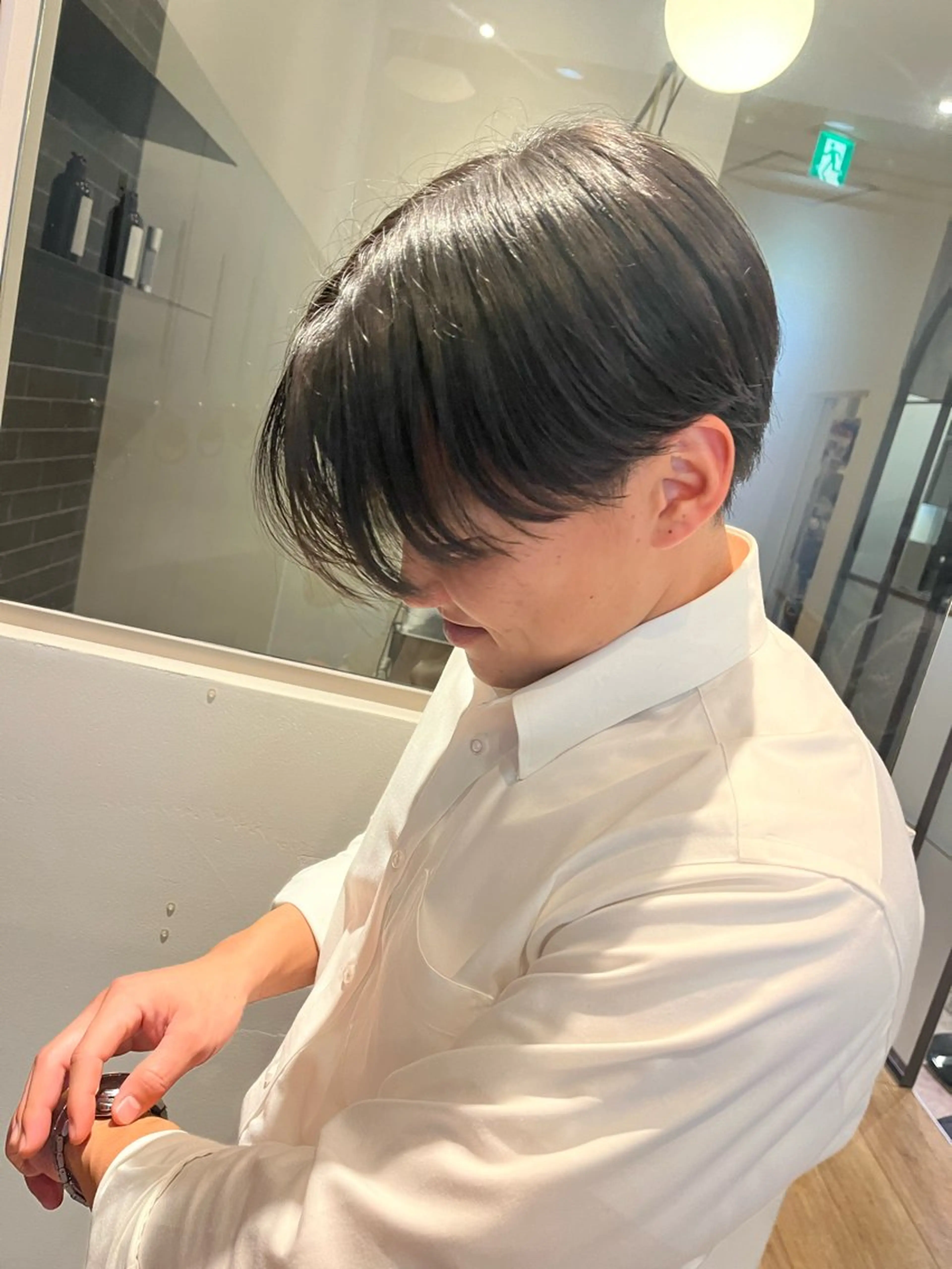 メンズ 森山 葵 ショート×メンズのヘアスタイル