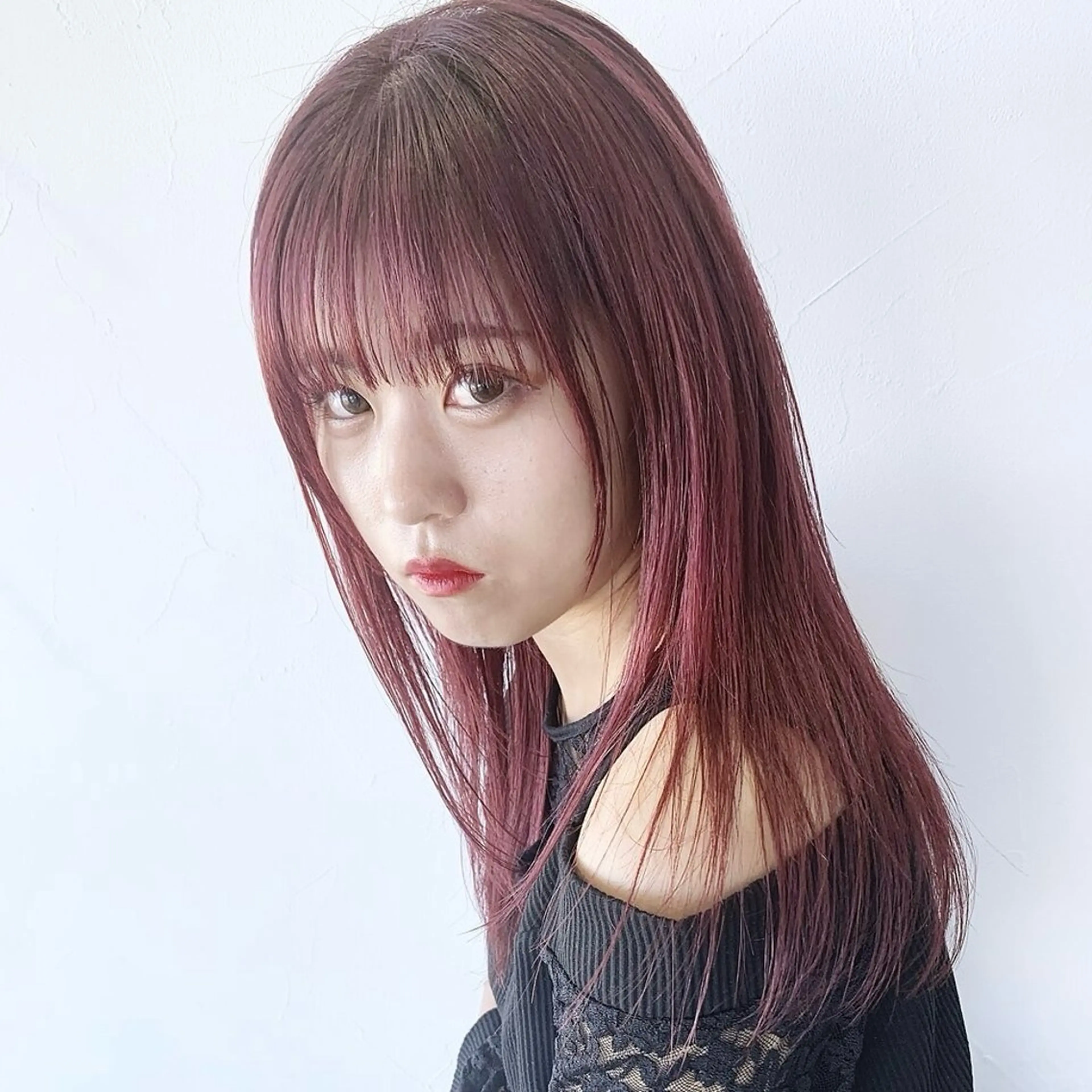 ロング カラー TECHRISE豊橋店所属・坂柳 朱音のヘアスタイル