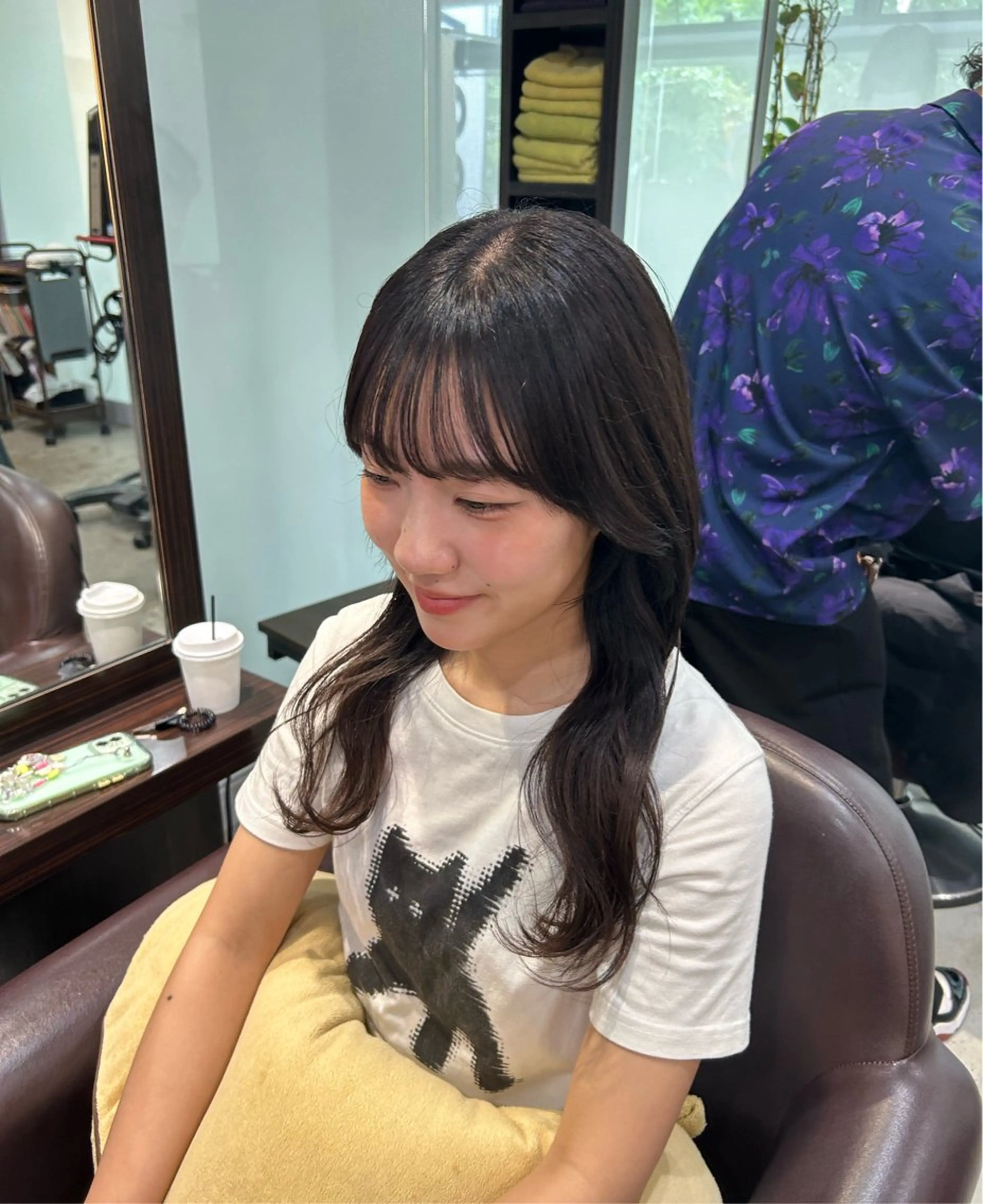 ロング カラー 坂本奈都美 🎀のヘアスタイル