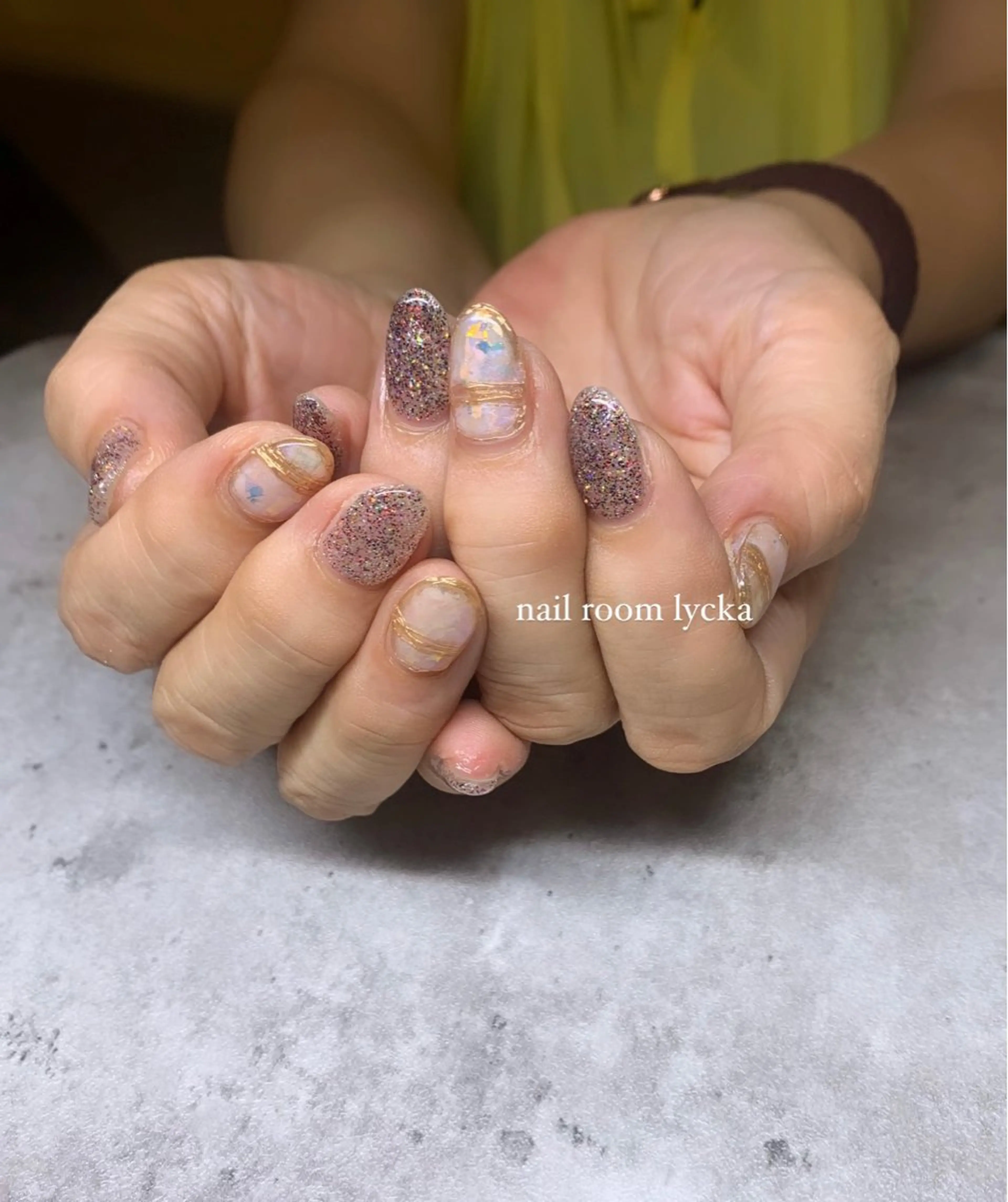 ネイル ﾈｲﾙﾙｰﾑﾘｯｶ 𝐦𝐚𝐲𝐮のネイルデザイン