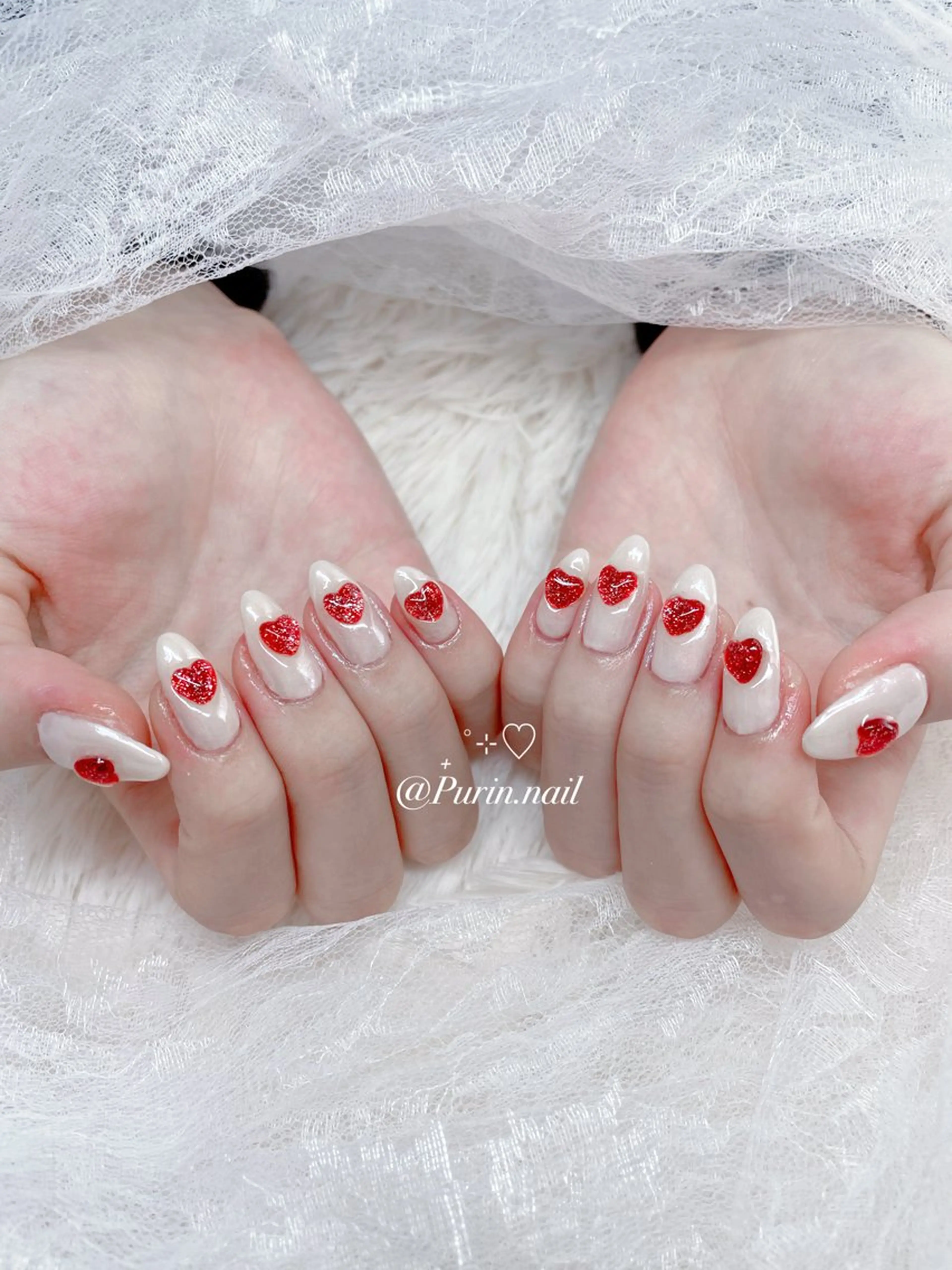 ネイル ハンドネイル Nails by Purin🍮のネイルデザイン